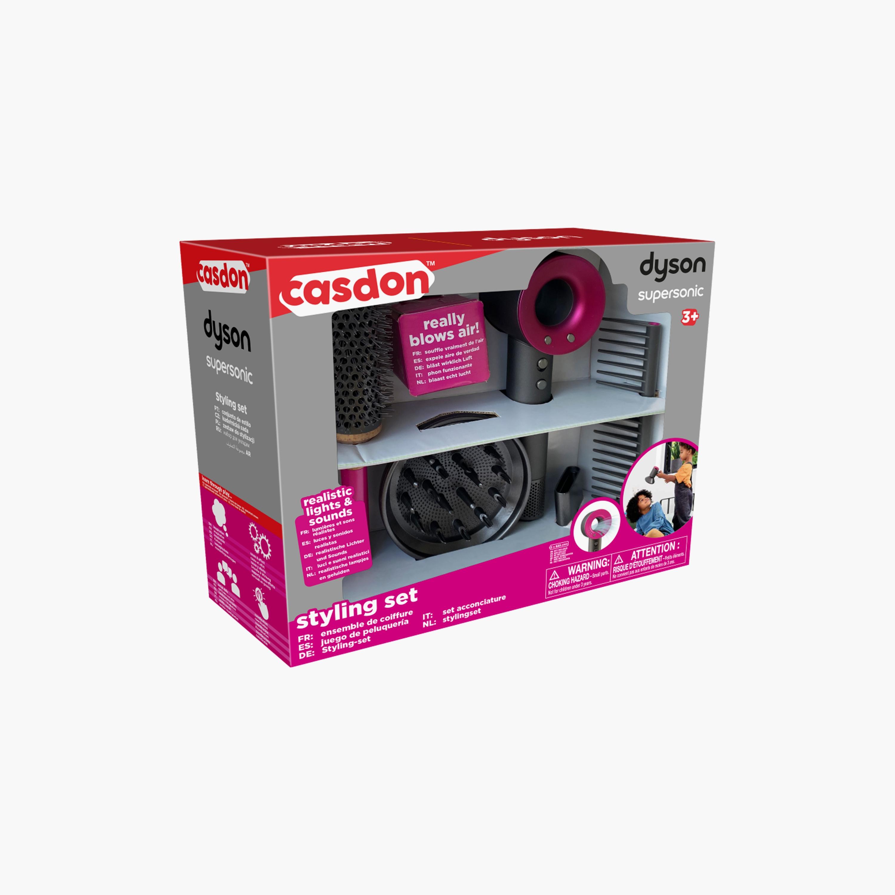 مجموعة ألعاب تصفيف الشعر دايسون سوبر سونيك من كاسدون - 3 سنوات فما فوق-toys-roleplay-makeupandcosmeticsets-image-8