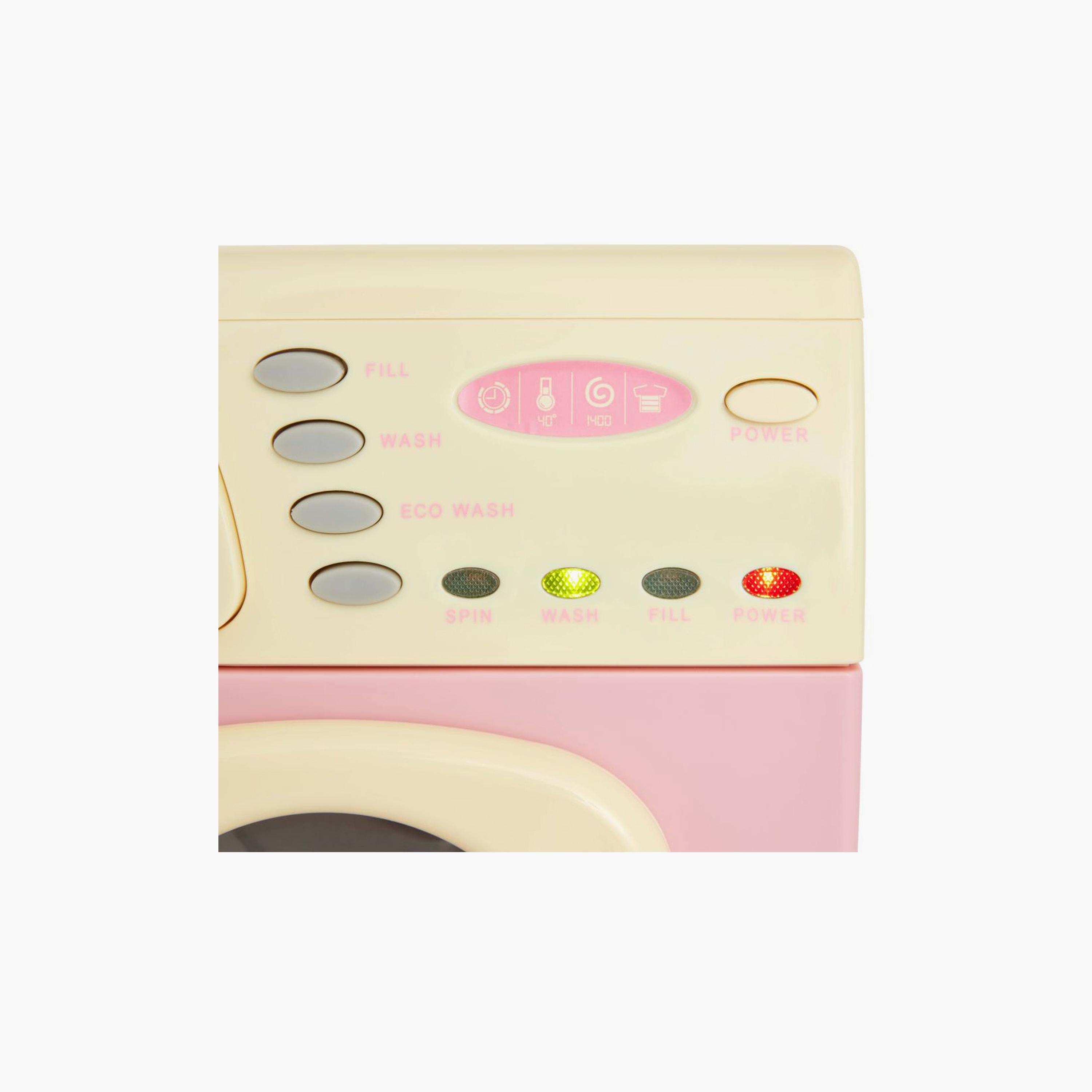 Casdon Electronic Washer Toy Washing Machine with Spinning Drum, Lights, & Sound - 3 Years+-toys-roleplay-householdsets-image-3