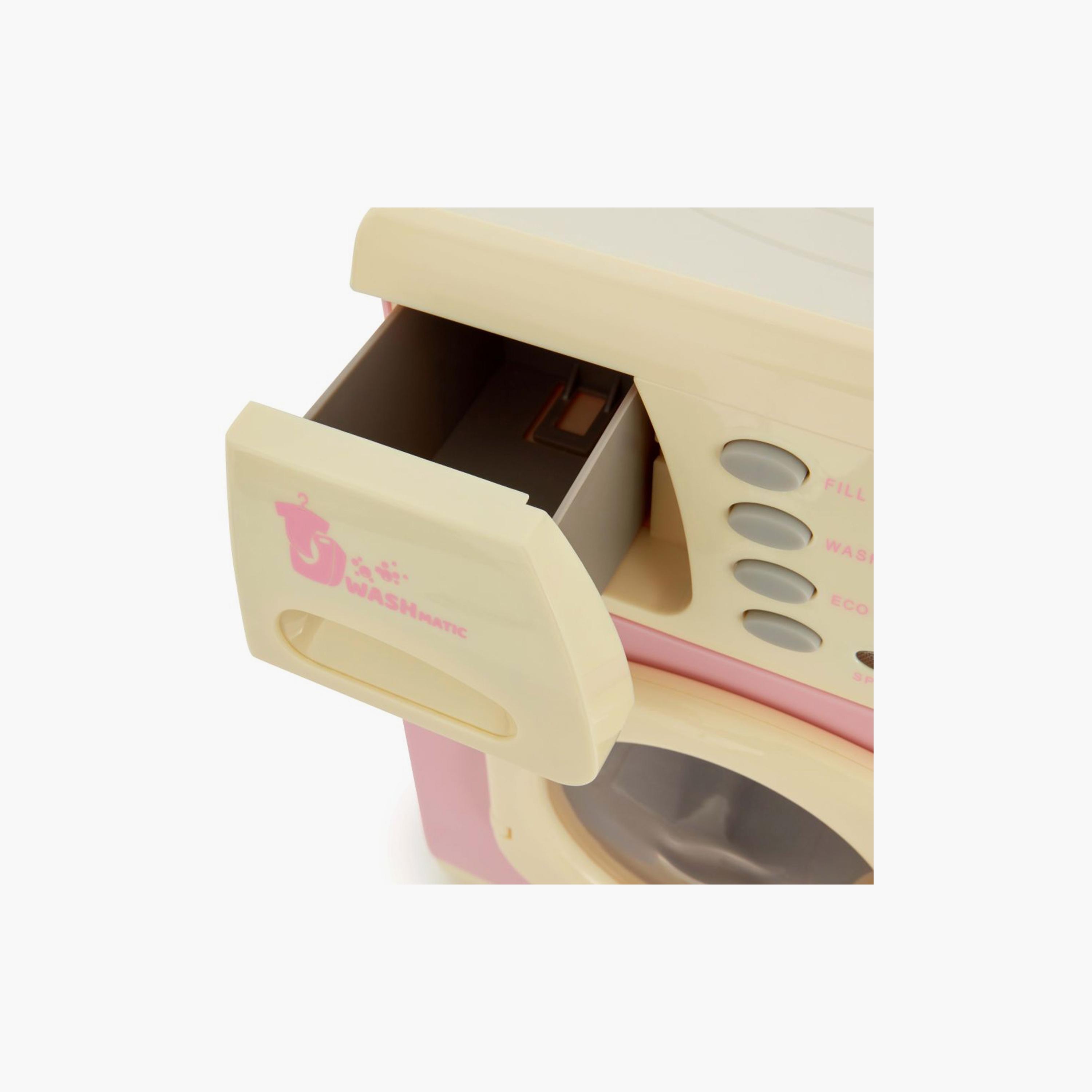 Casdon Electronic Washer Toy Washing Machine with Spinning Drum, Lights, & Sound - 3 Years+-toys-roleplay-householdsets-image-4