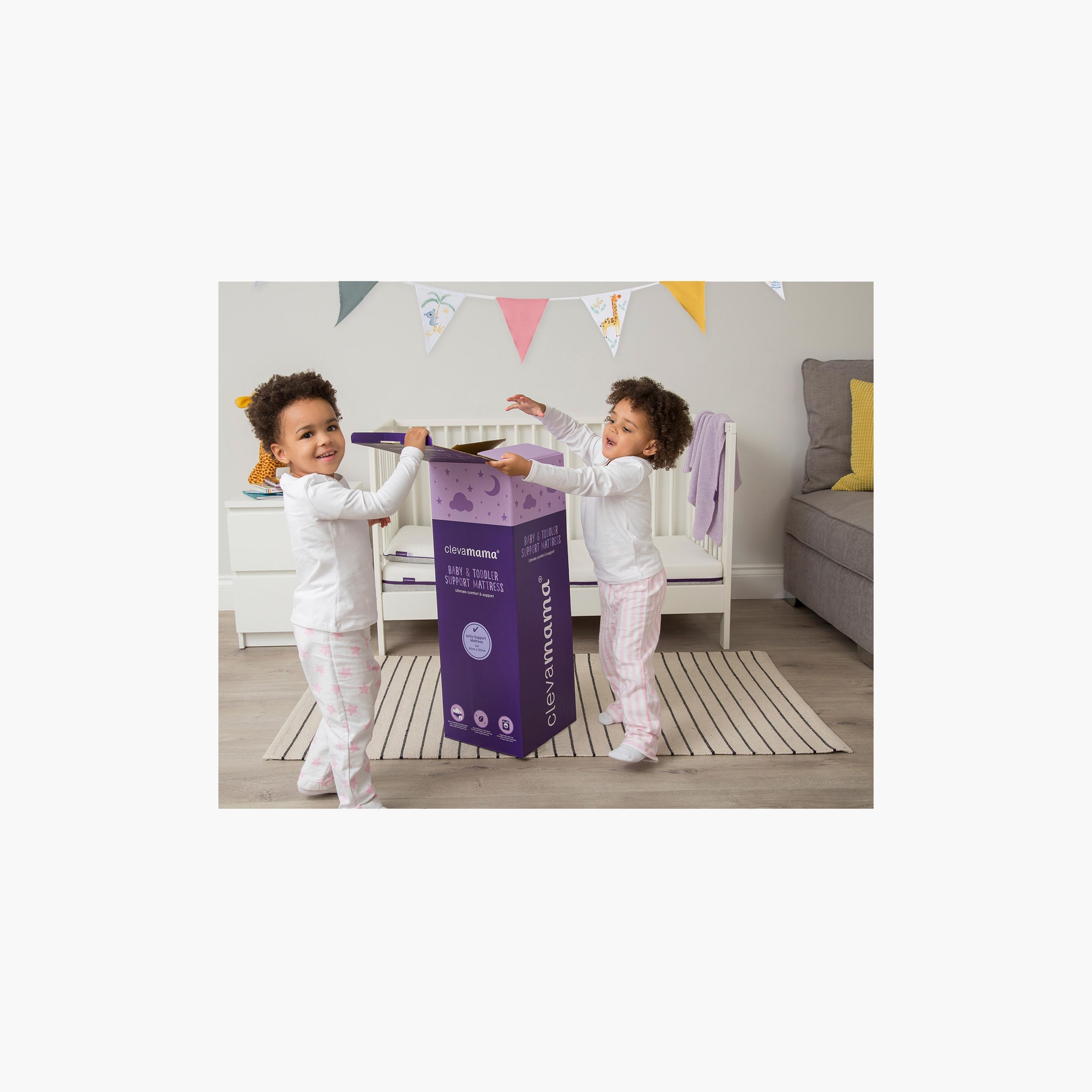 مرتبة دعم آيرجو من كليفاماما - 60 × 120 × 11 سم-baby-nursery-mattresses-image-8