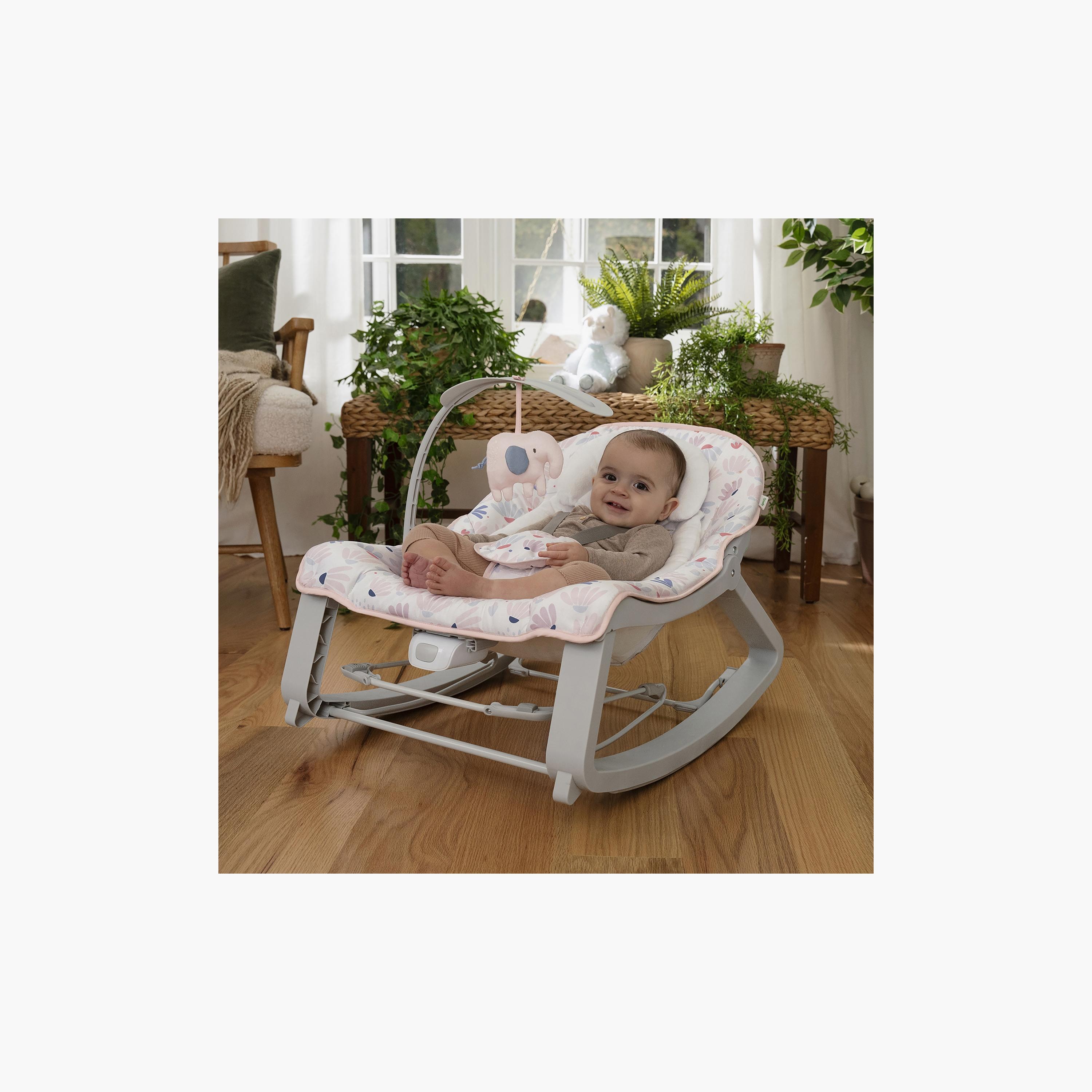 Ingenuity Keep Cozy 3-in-1 Grow with Me Bouncer Seat with Toy Bar & Hanging Toy - 0-30 Months+-baby-infantactivity-bouncers-image-3