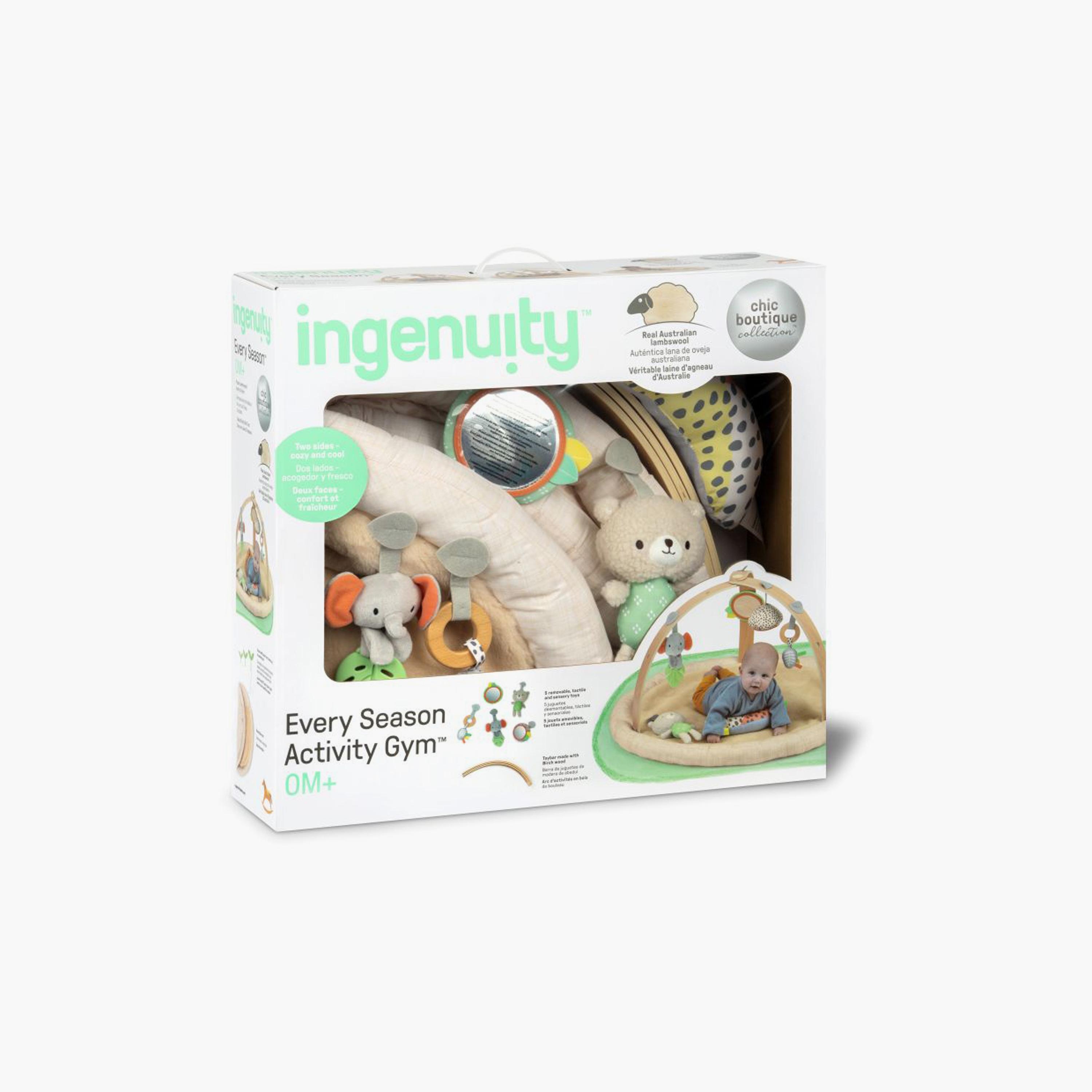 Ingenuity Every Season Plush Lambswool Play Mat with 5 Removable Toys - 0-12 Months-baby-infantactivity-playpensandplaymats-image-7