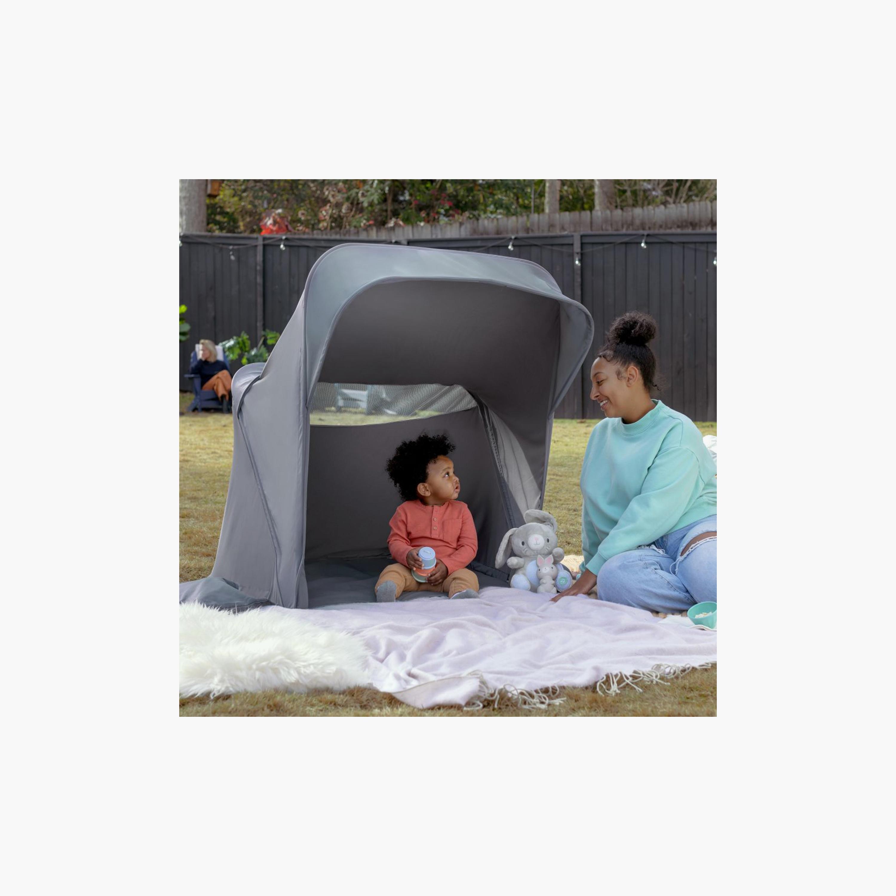 Ingenuity Dream Retreat 3-in-1 Portable Sleep Solution Playard & Bassinet with Shade - 0-24 Months-toys-babyandtoddlertoys-learningtoys-image-4