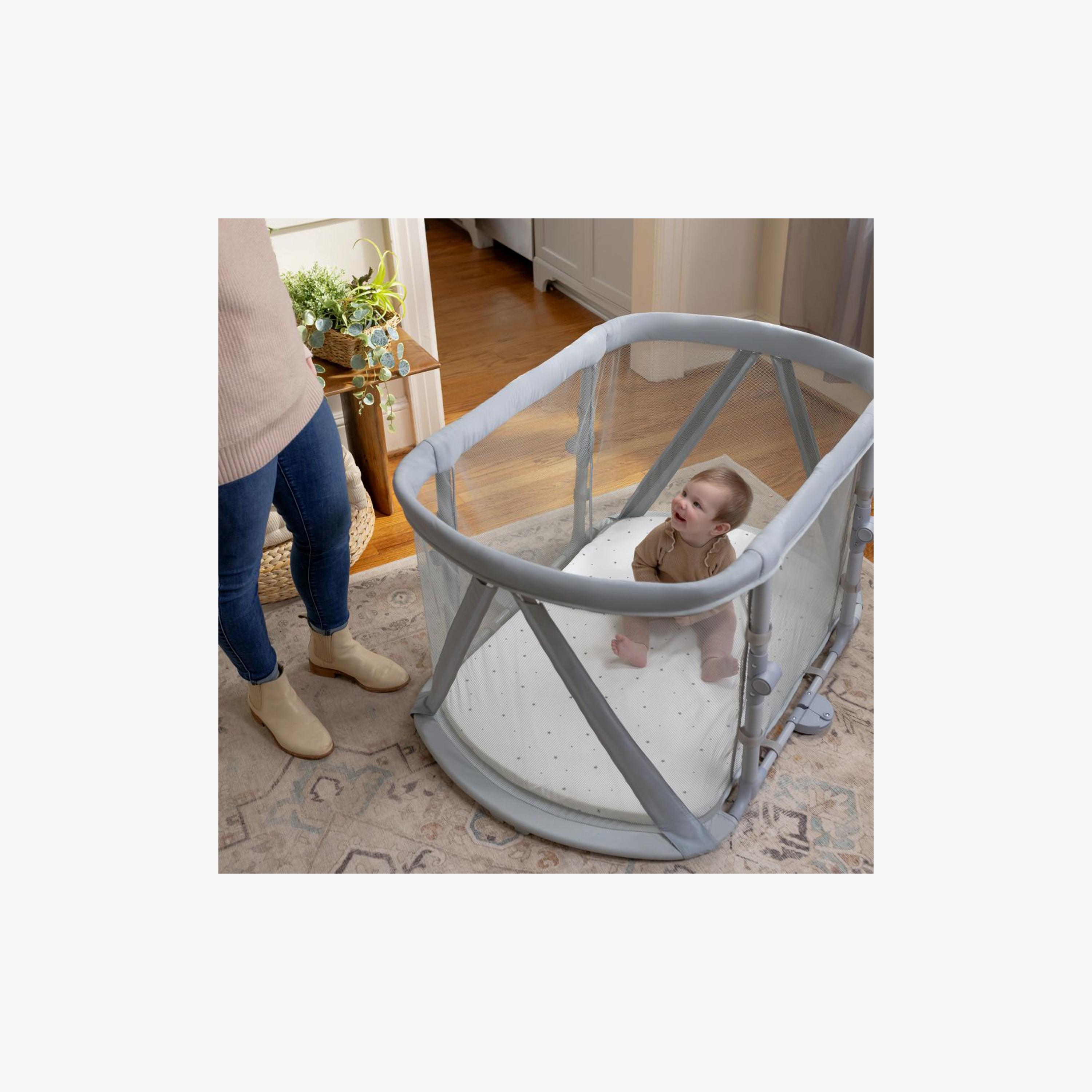 Ingenuity Dream Retreat 3-in-1 Portable Sleep Solution Playard & Bassinet with Shade - 0-24 Months-toys-babyandtoddlertoys-learningtoys-image-5