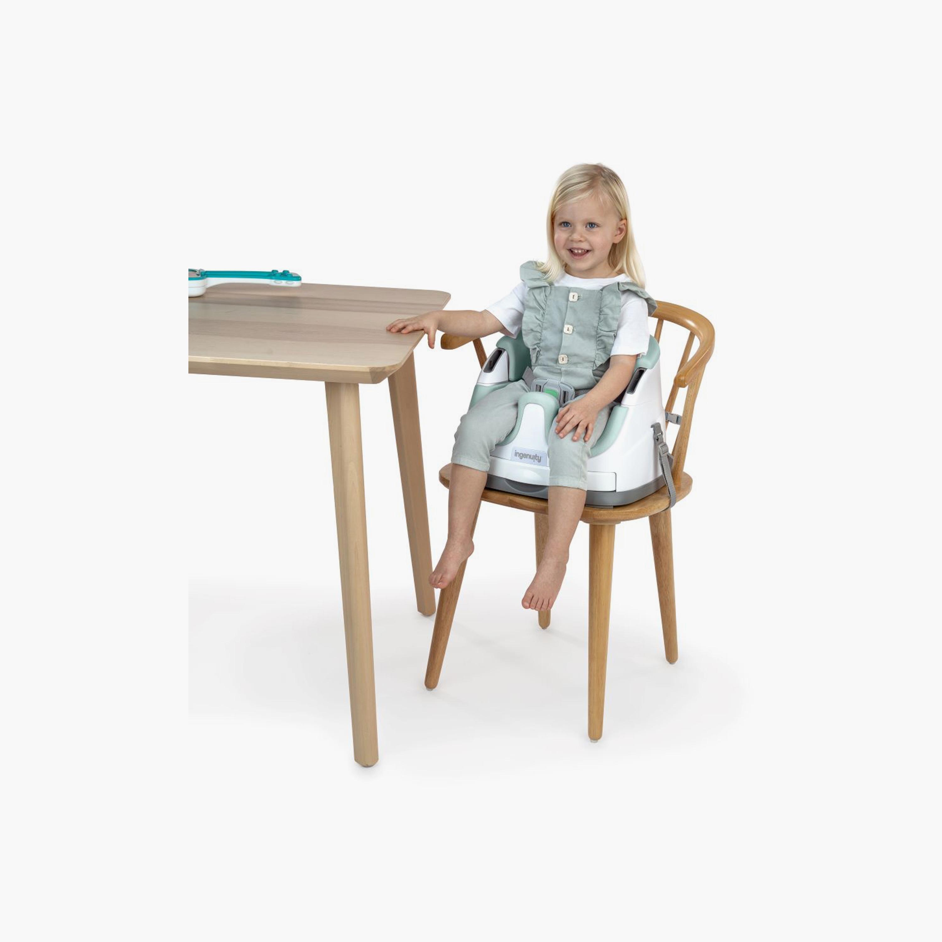 مقعد تغذية معزز وأرضي 2 في 1 مع صينية تخزين ذاتية من إنجينيويتي-baby-feeding-highchairsandboosters-image-4