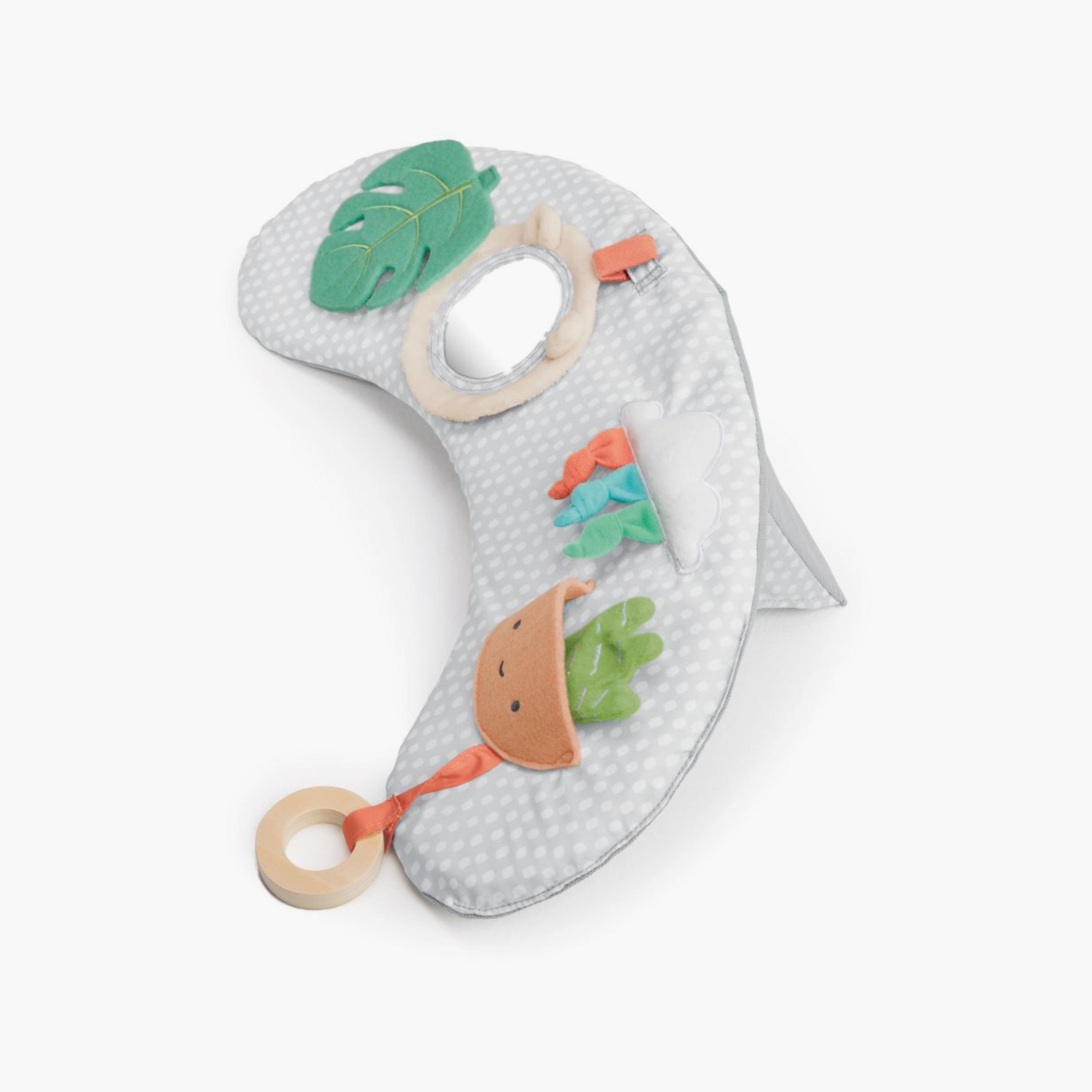 Ingenuity Cozy Prop 4-In-1 Sit Up & Prop Activity Play Mat with Toys - Nate The Bear - Newborn+-toys-babyandtoddlertoys-learningtoys-image-4