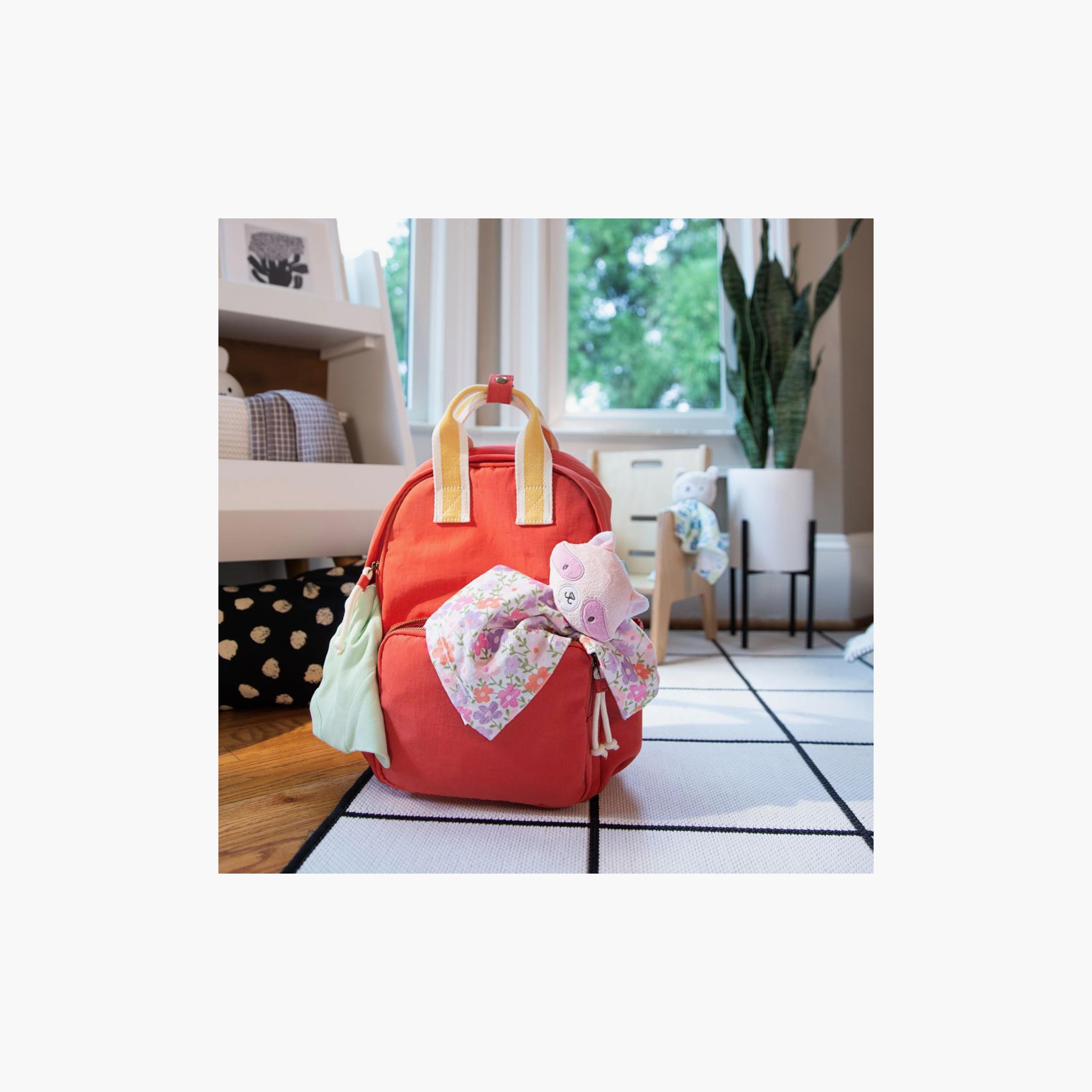 Ingenuity Cozy Lovey Stuffed Animal Soft Baby Blanket - Deni - Pink - 28 cm - 0-36 Months-baby-nursery-blanketsandswaddles-blanketsandquilts-image-6