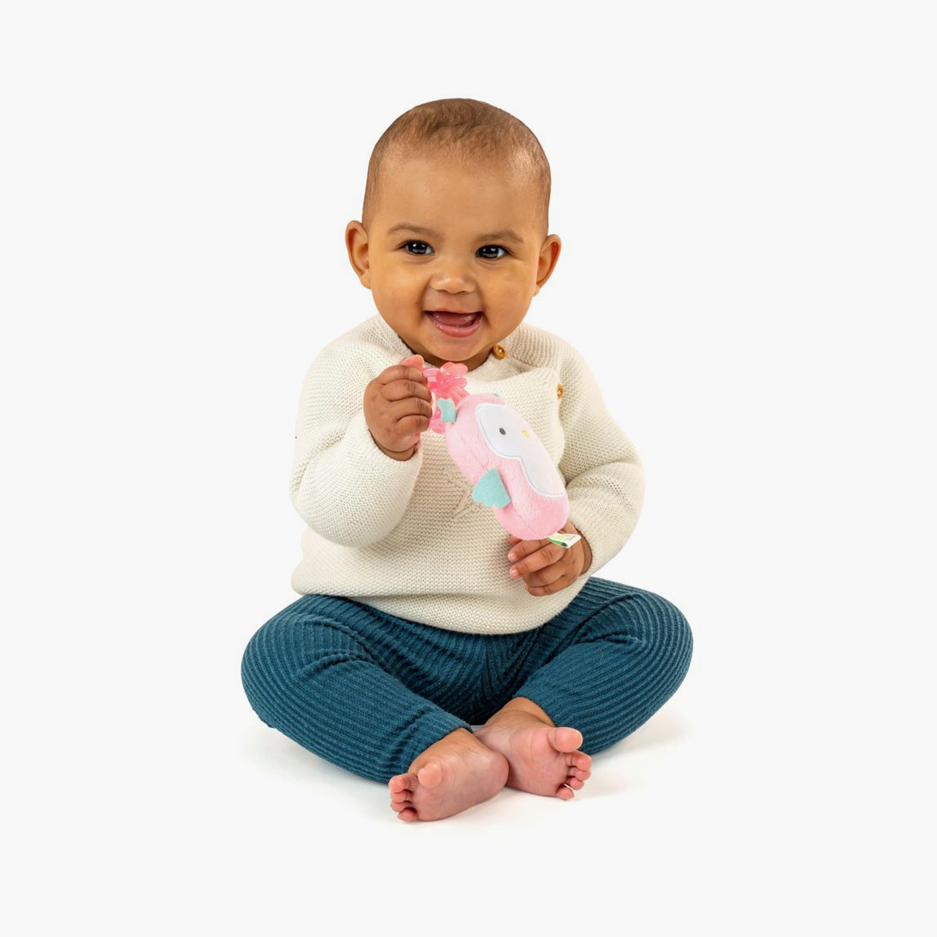 Ingenuity Cozy Coo BPA Free Silicone Pacifier - Nally - 0-36 Months-baby-feeding-pacifiers-image-2