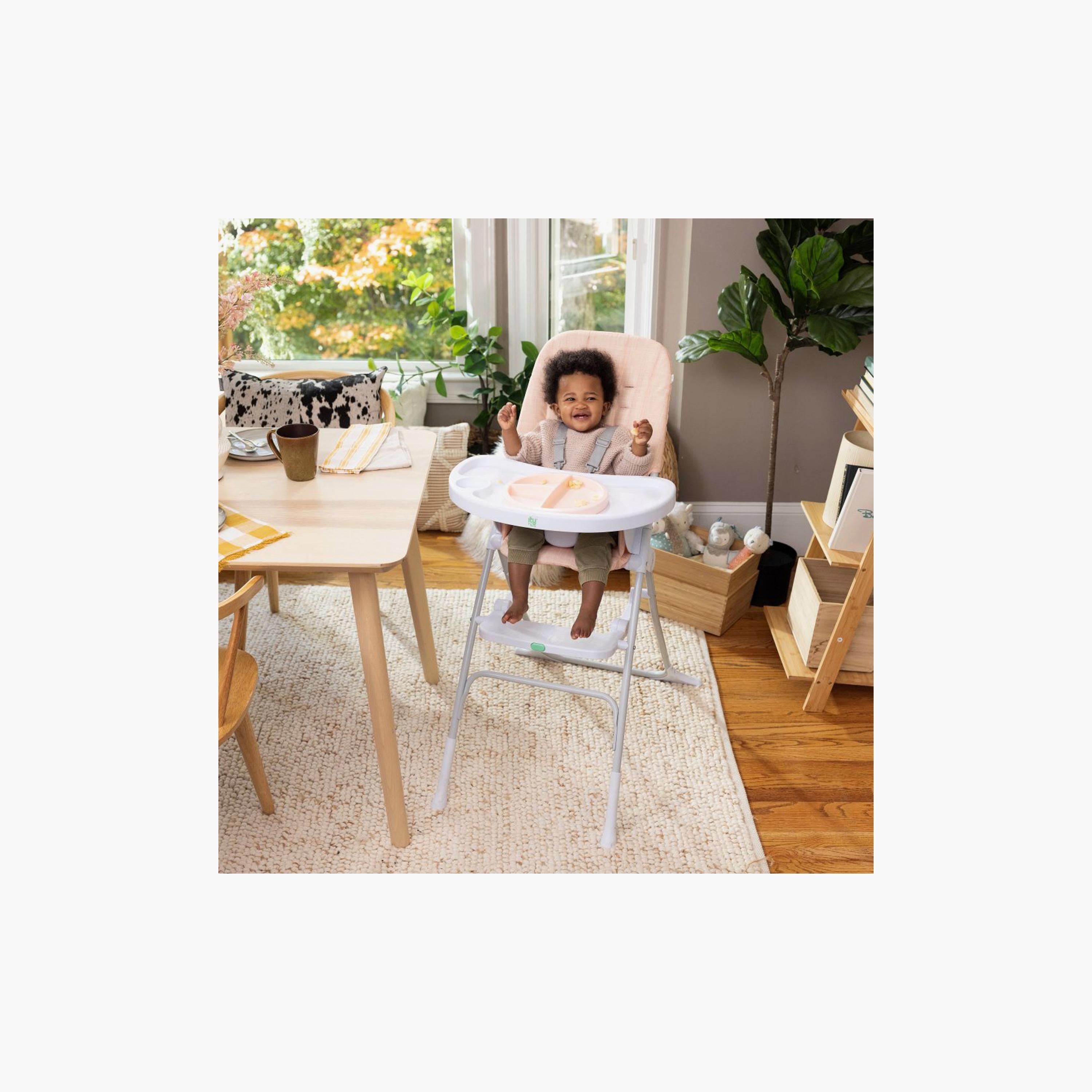 Ingenuity Sun Valley Compact Foldable High Chair - 6 Months+-baby-feeding-highchairsandboosters-image-2