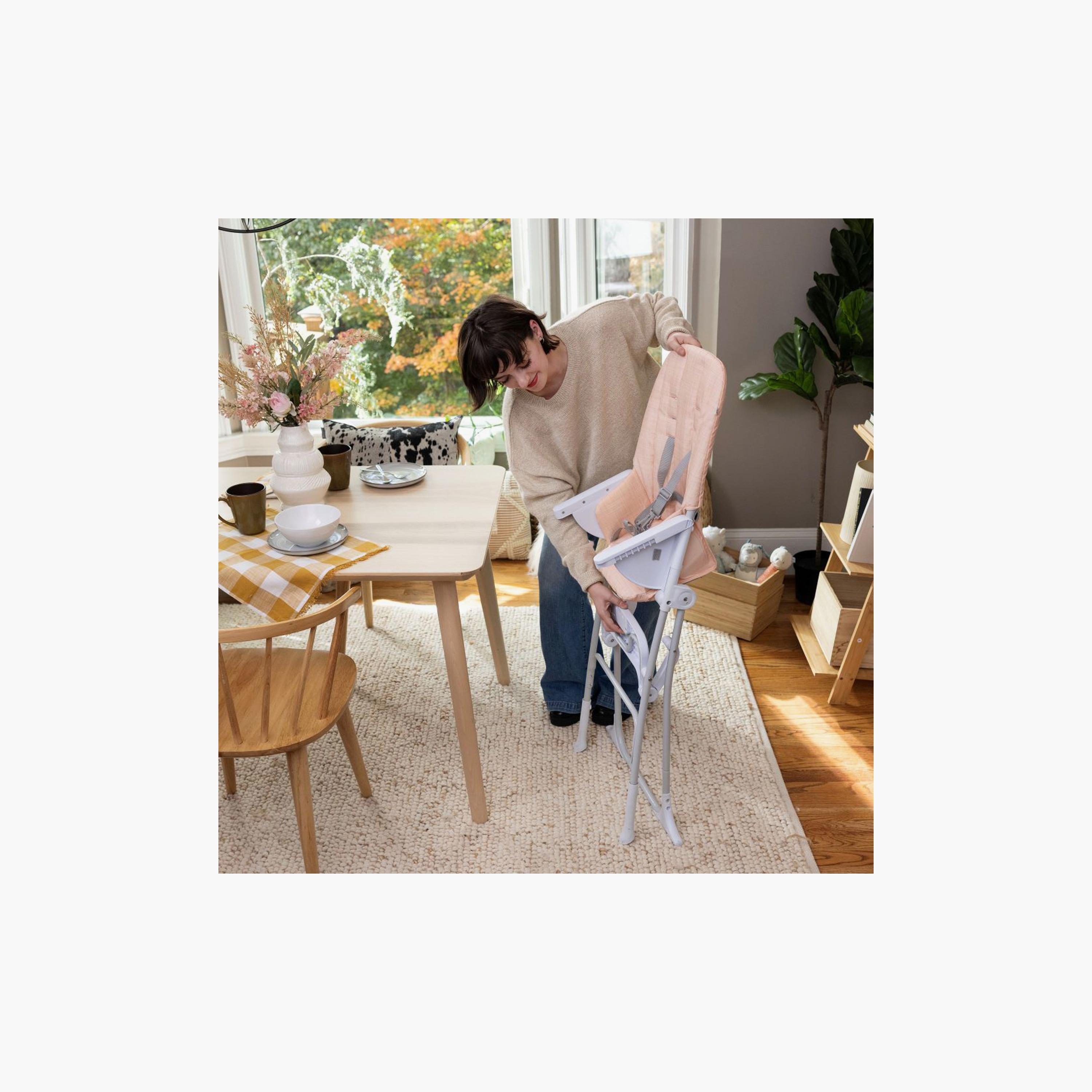 Ingenuity Sun Valley Compact Foldable High Chair - 6 Months+-baby-feeding-highchairsandboosters-image-4