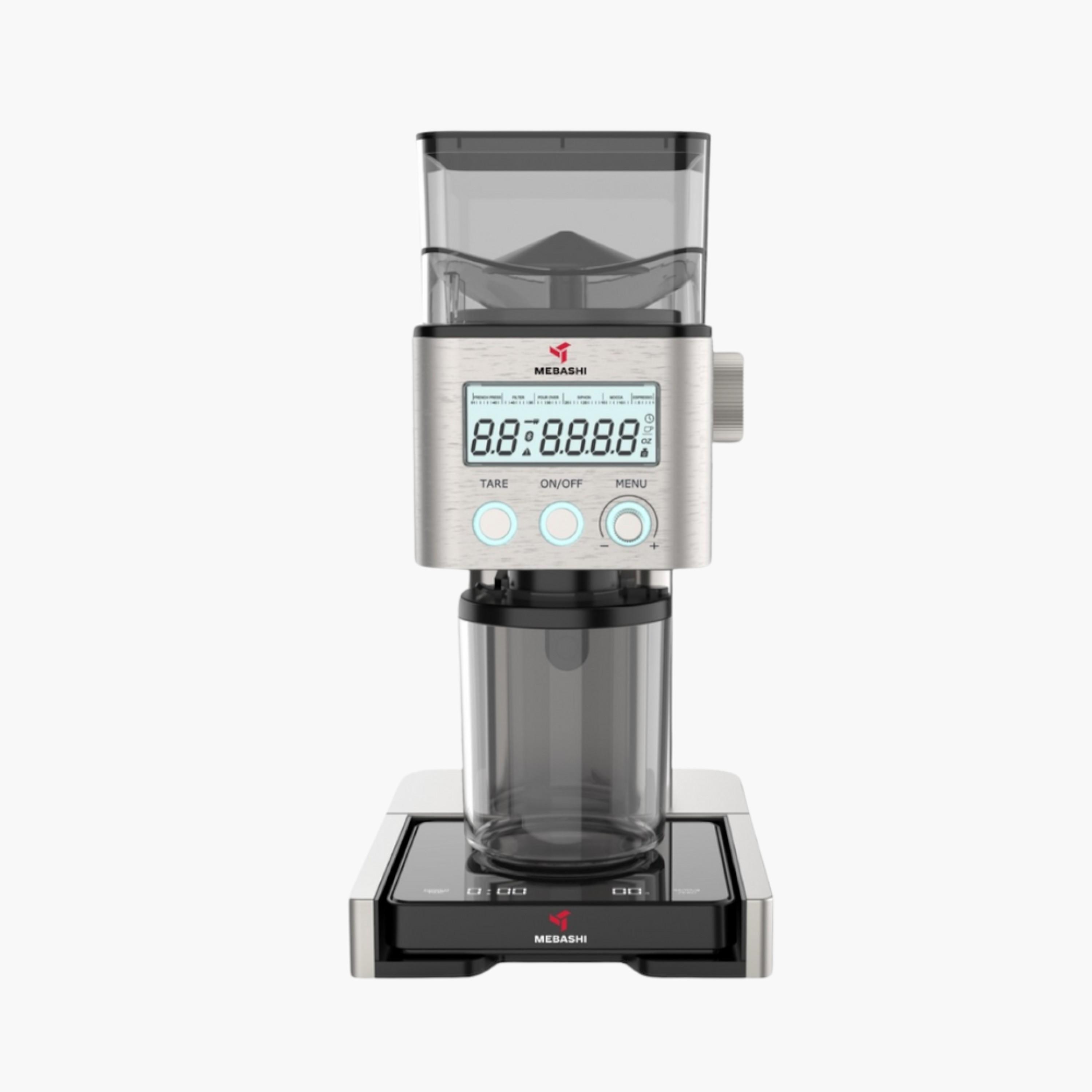 Mebashi Coffee Grinder with Bluetooth Scale - ME-CG2301