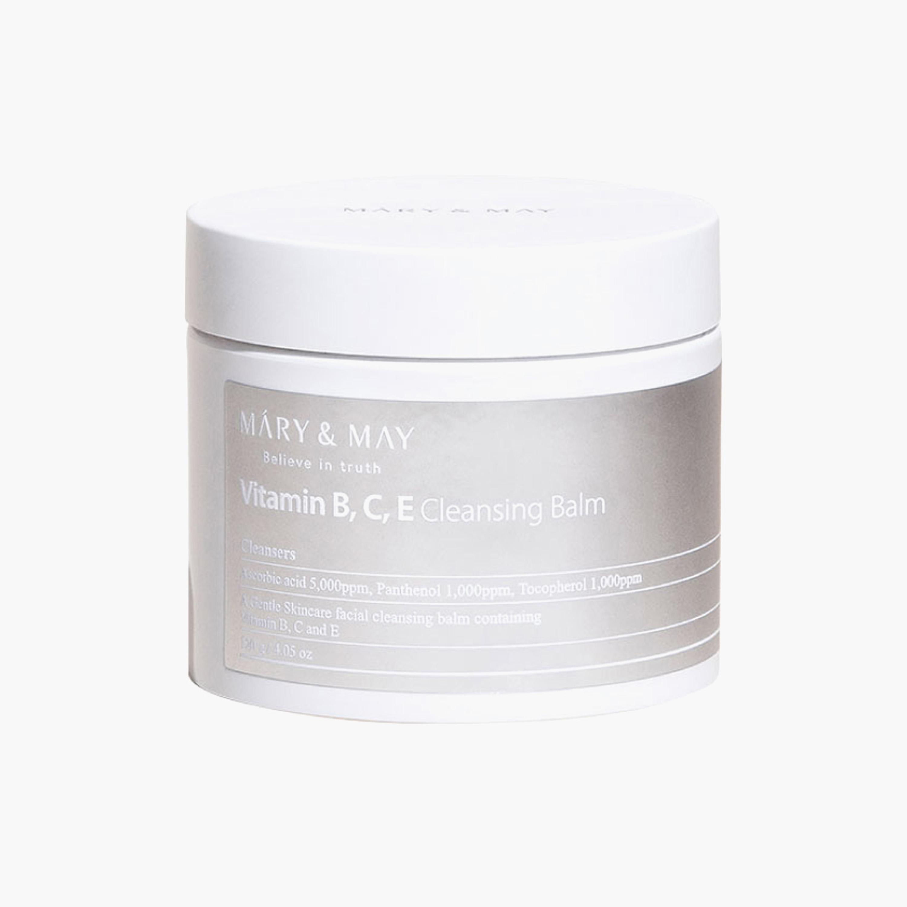 MARY & MAY Vitamin B.C.E Cleansing Balm - 120 gms-beautyandpersonalcare-kbeauty-skin-cleansers-facewashandcleansers-image-1