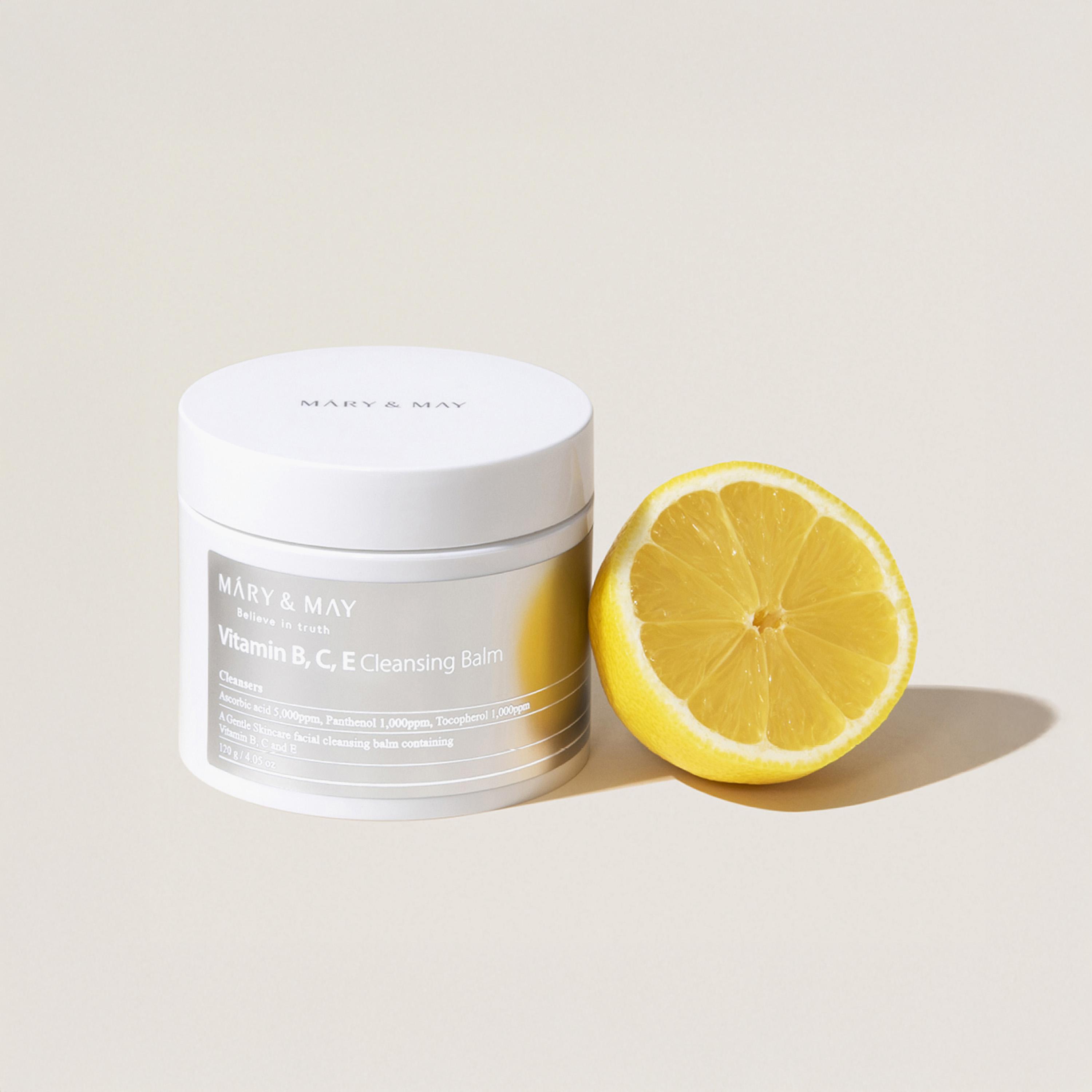 MARY & MAY Vitamin B.C.E Cleansing Balm - 120 gms-beautyandpersonalcare-kbeauty-skin-cleansers-facewashandcleansers-image-2