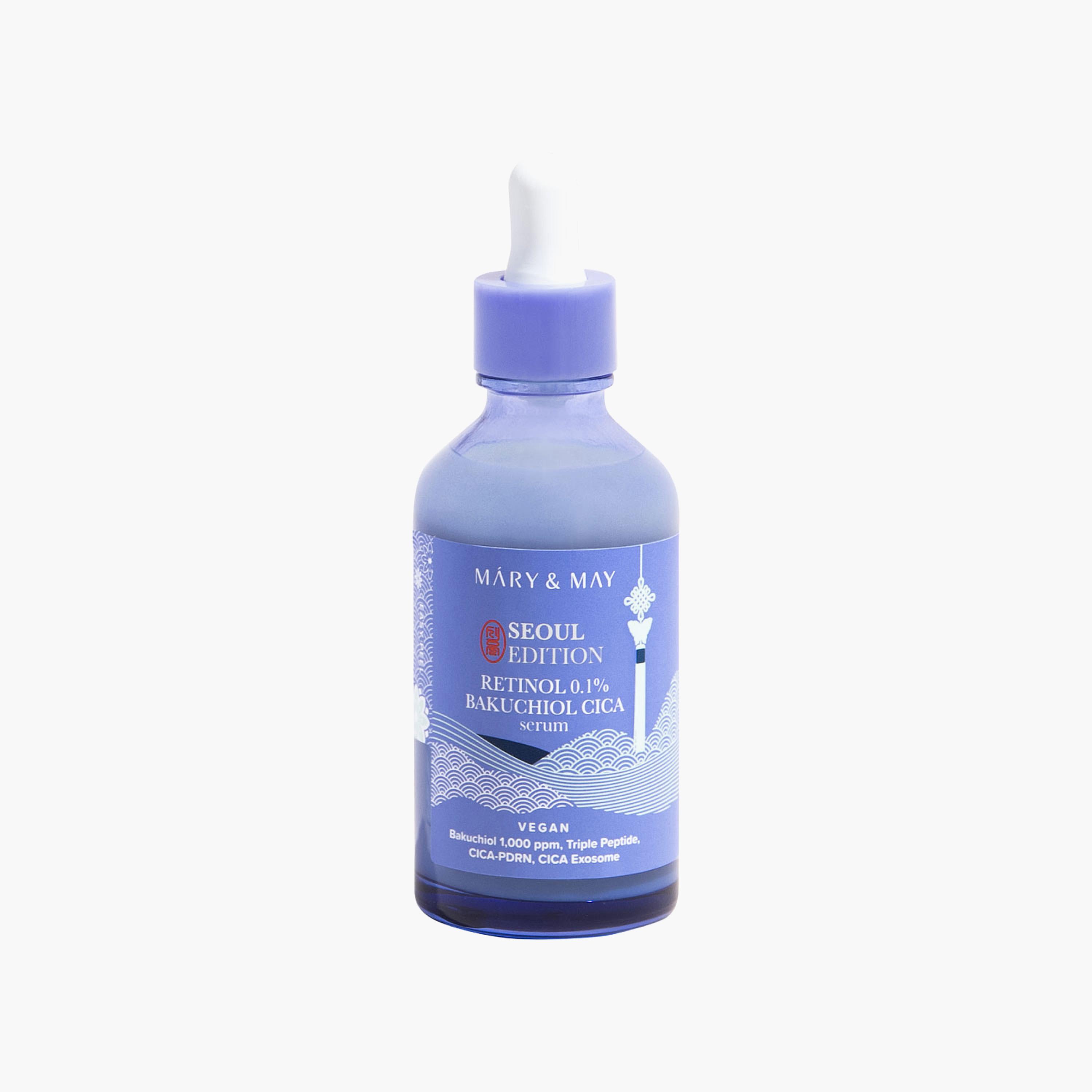 MARY & MAY Retinol Bakuchiol Cica Face Serum - 80 ml-beautyandpersonalcare-kbeauty-skin-treatmentsandserums-image-1