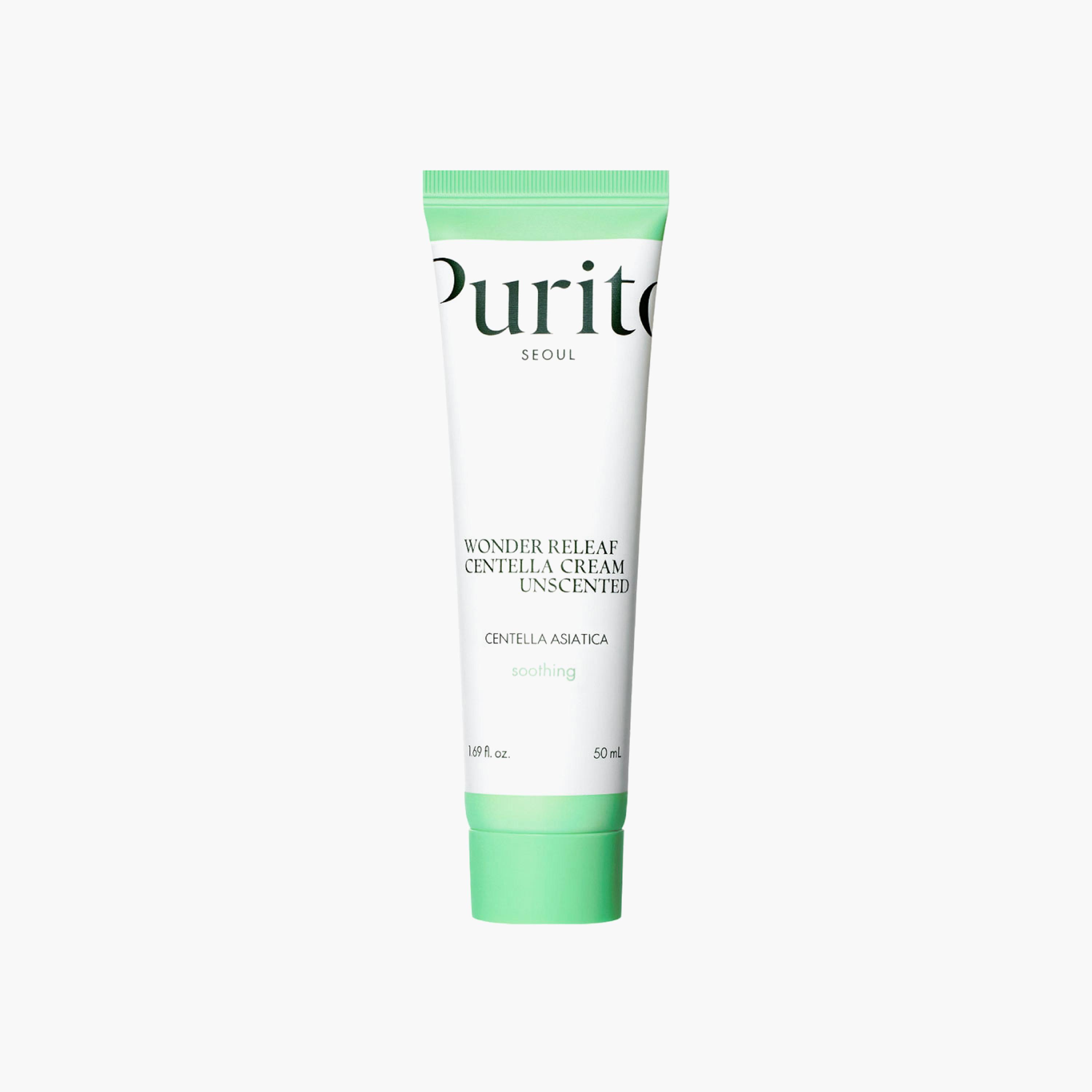 Purito Wonder Unscented Releaf Centella Cream - 50 ml-beautyandpersonalcare-kbeauty-skin-moisturisers-facemoisturisers-image-1