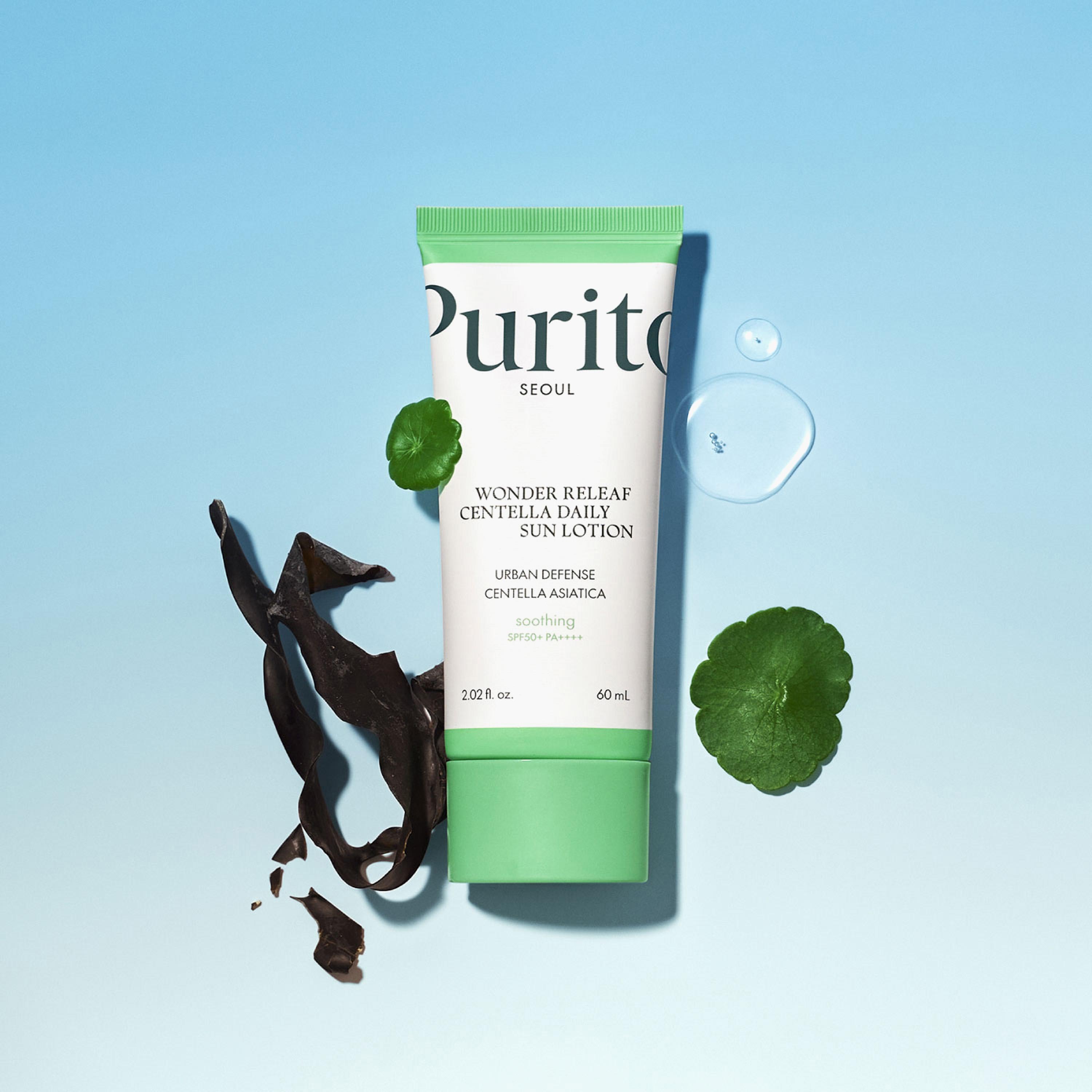 Purito Wonder Releaf Centella Daily Sun Lotion - 60 ml-beautyandpersonalcare-kbeauty-skin-suncare-facesunscreen-image-2