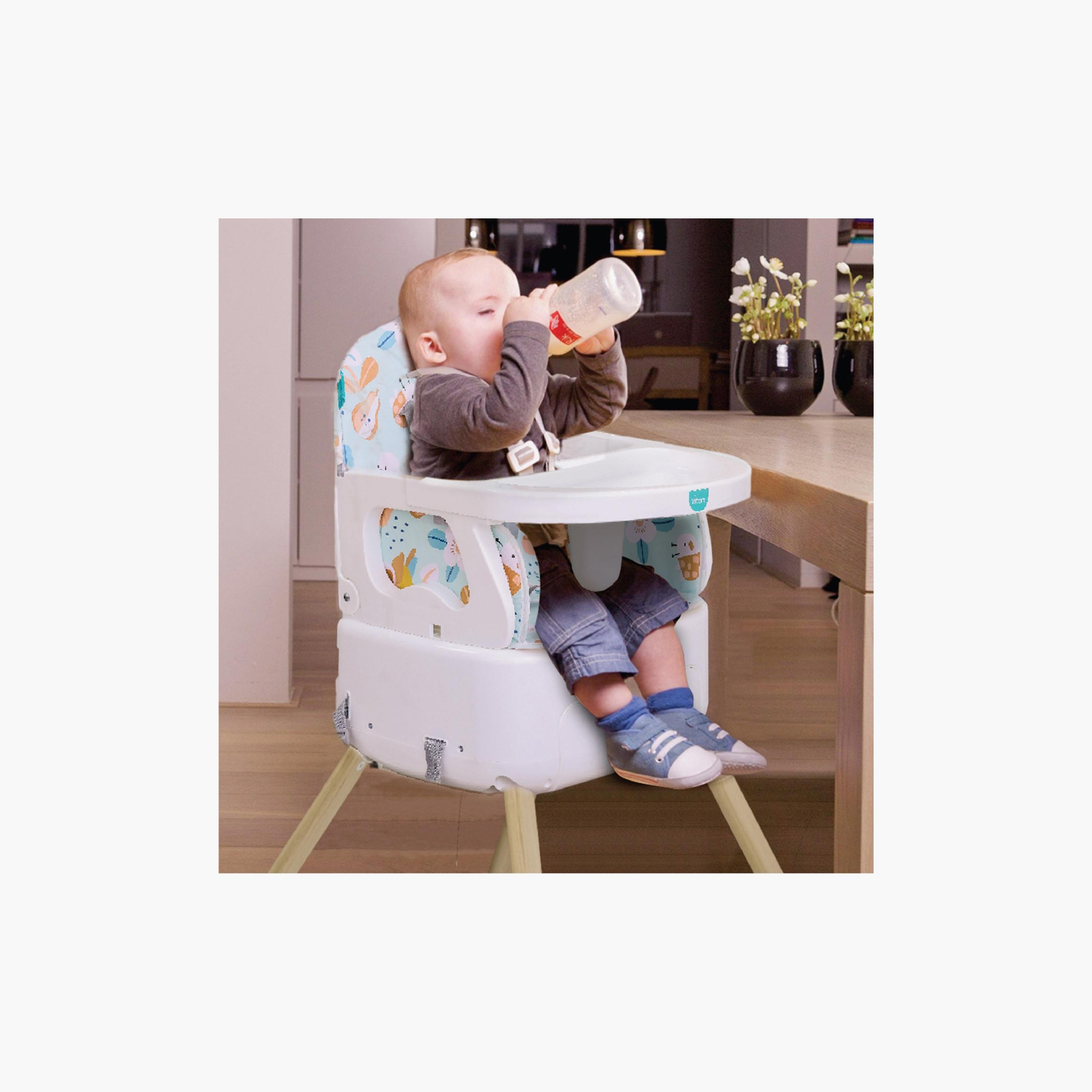 Moon HiteRite 4-in-1 Convertible Baby High Chair - Green-baby-feeding-highchairsandboosters-image-7