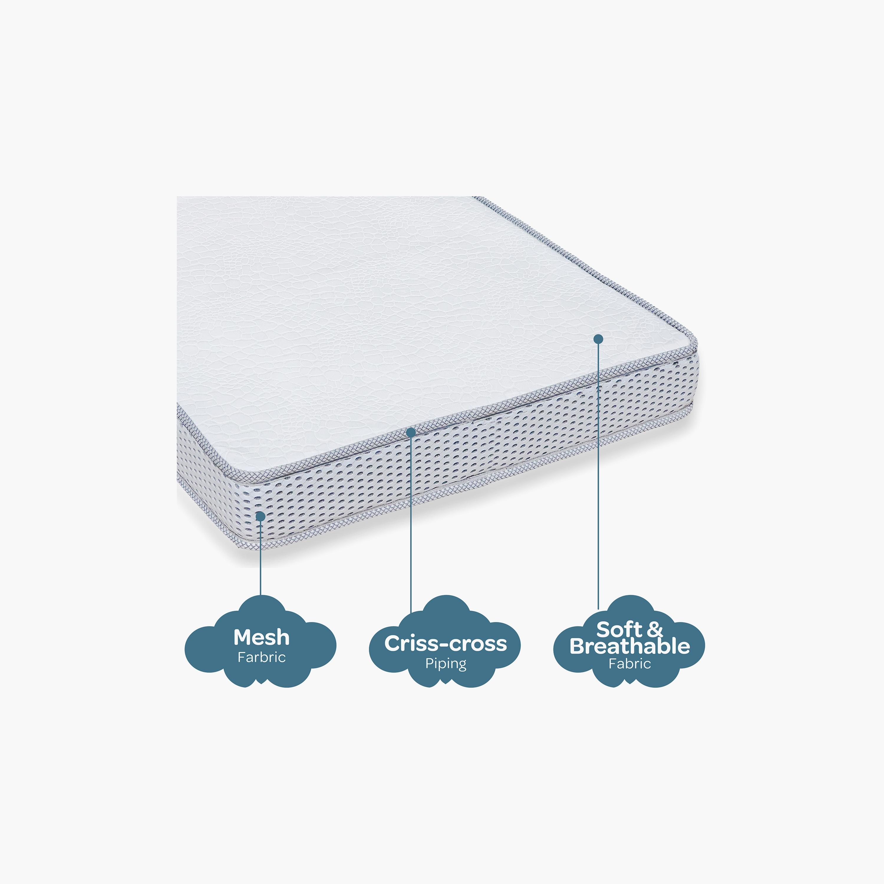 Moon Foam Baby Crib Mattress - 70 x 140 x 10 cm-baby-nursery-mattresses-image-5
