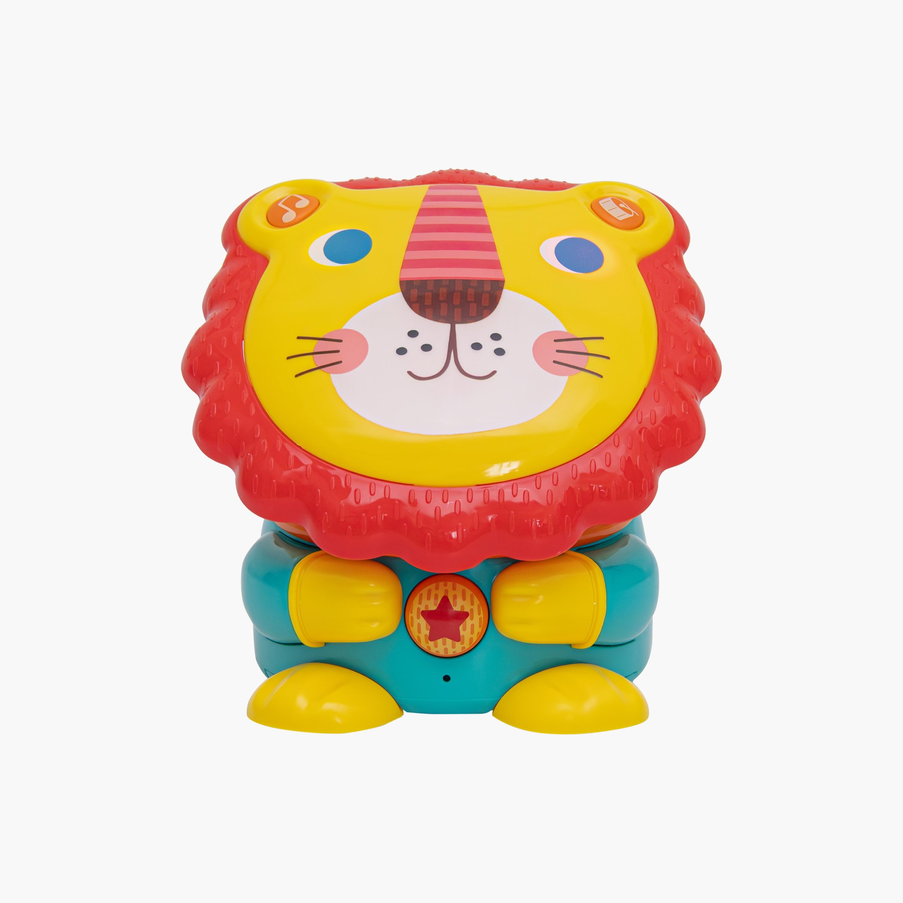 Moon Lion Electronic Drum Multi-Functional with Musical Modes - 0 -24 Months-toys-educational-musicaltoys-image-1