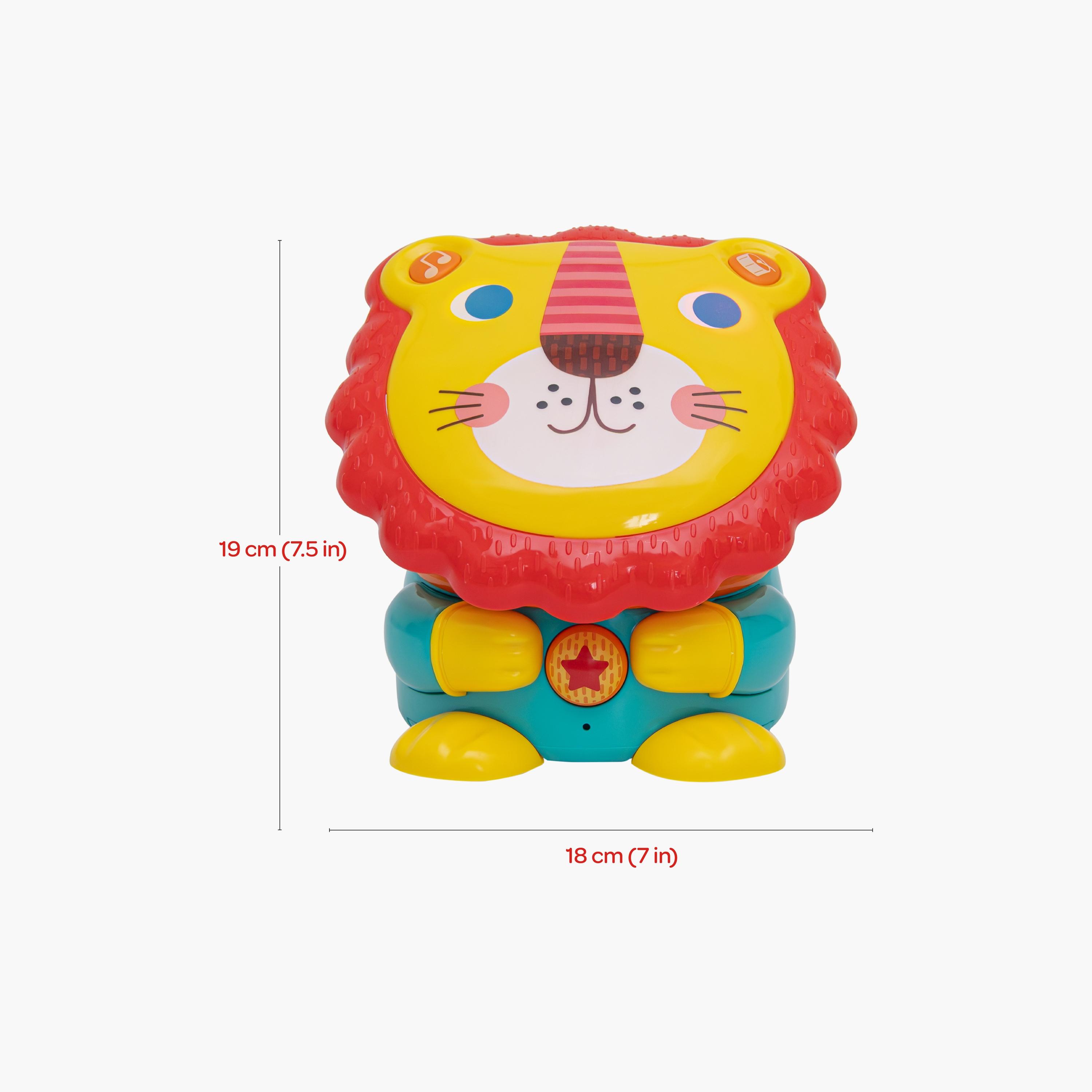 Moon Lion Electronic Drum Multi-Functional with Musical Modes - 0 -24 Months-toys-educational-musicaltoys-image-2