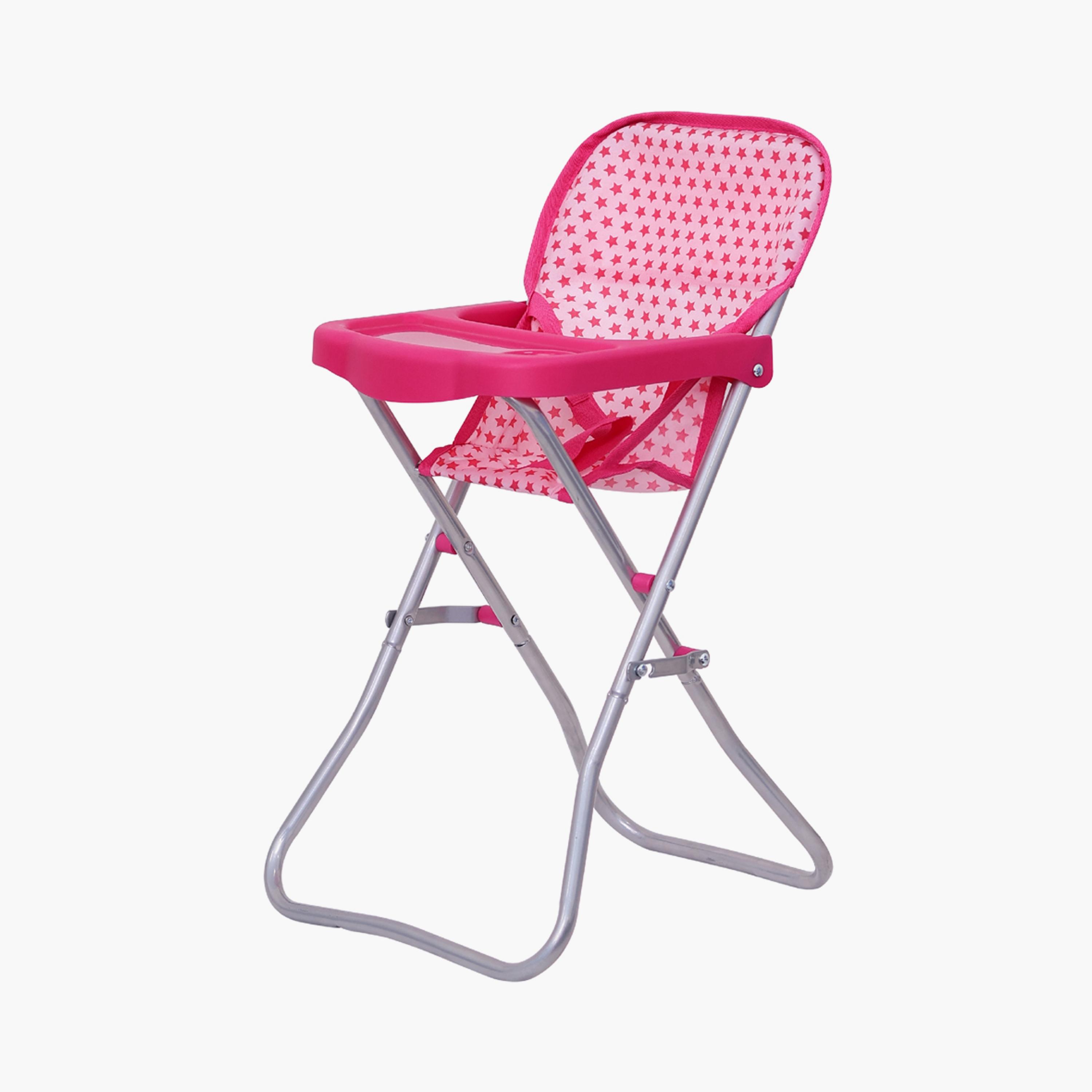 Moon Pretend to Play Toy Doll High Chair - Pink-toys-dollsandplaysets-dollplaysets-image-1