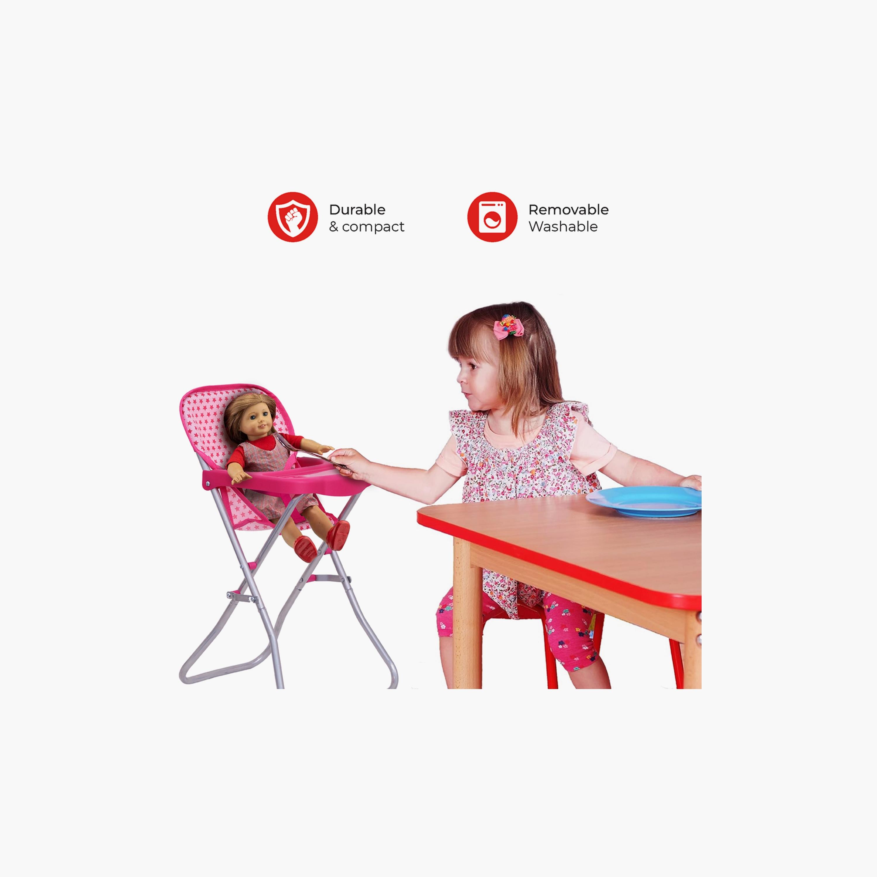 Moon Pretend to Play Toy Doll High Chair - Pink-toys-dollsandplaysets-dollplaysets-image-5