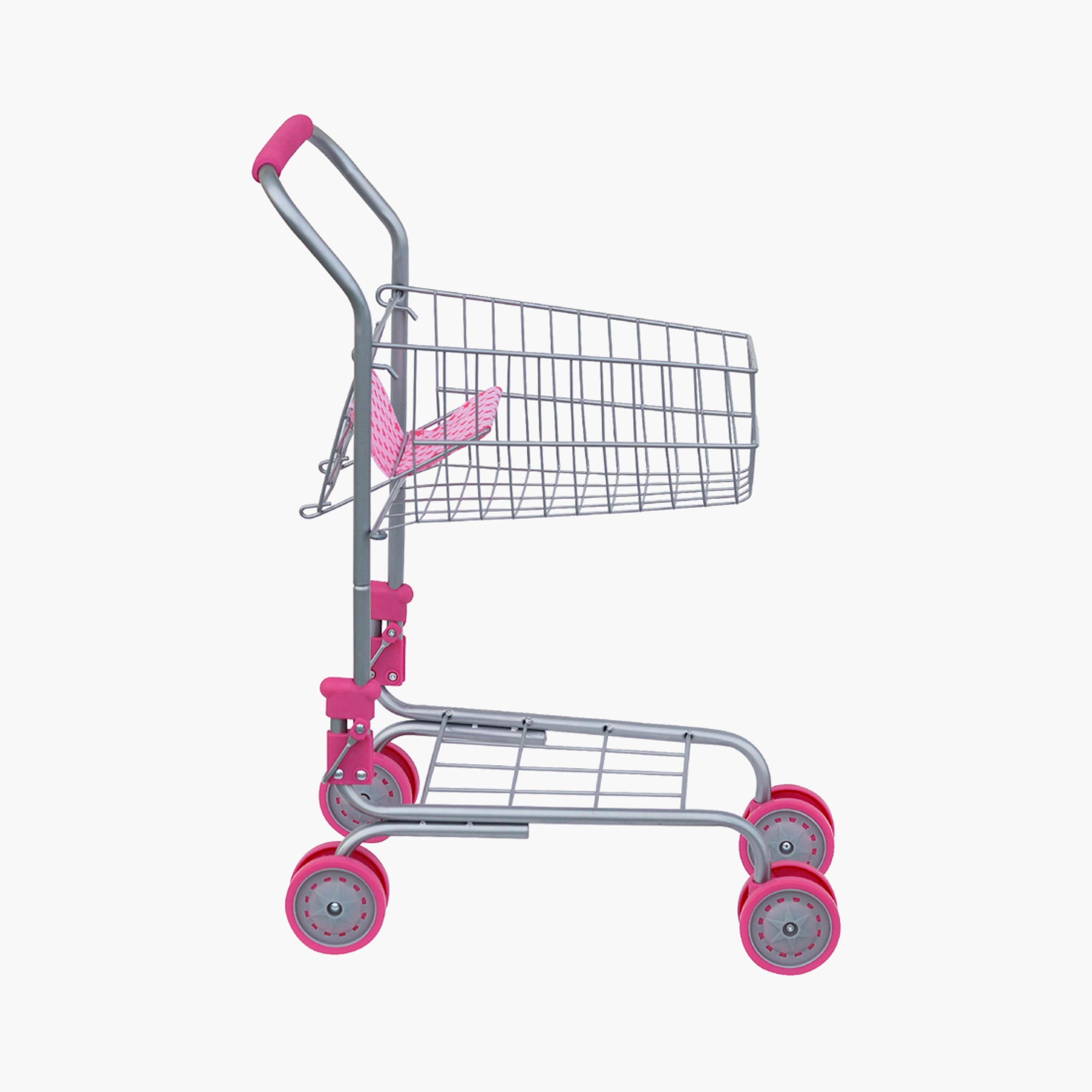 Moon Pretend to Play Toy Shopping Trolley - Pink-toys-dollsandplaysets-dollplaysets-image-1