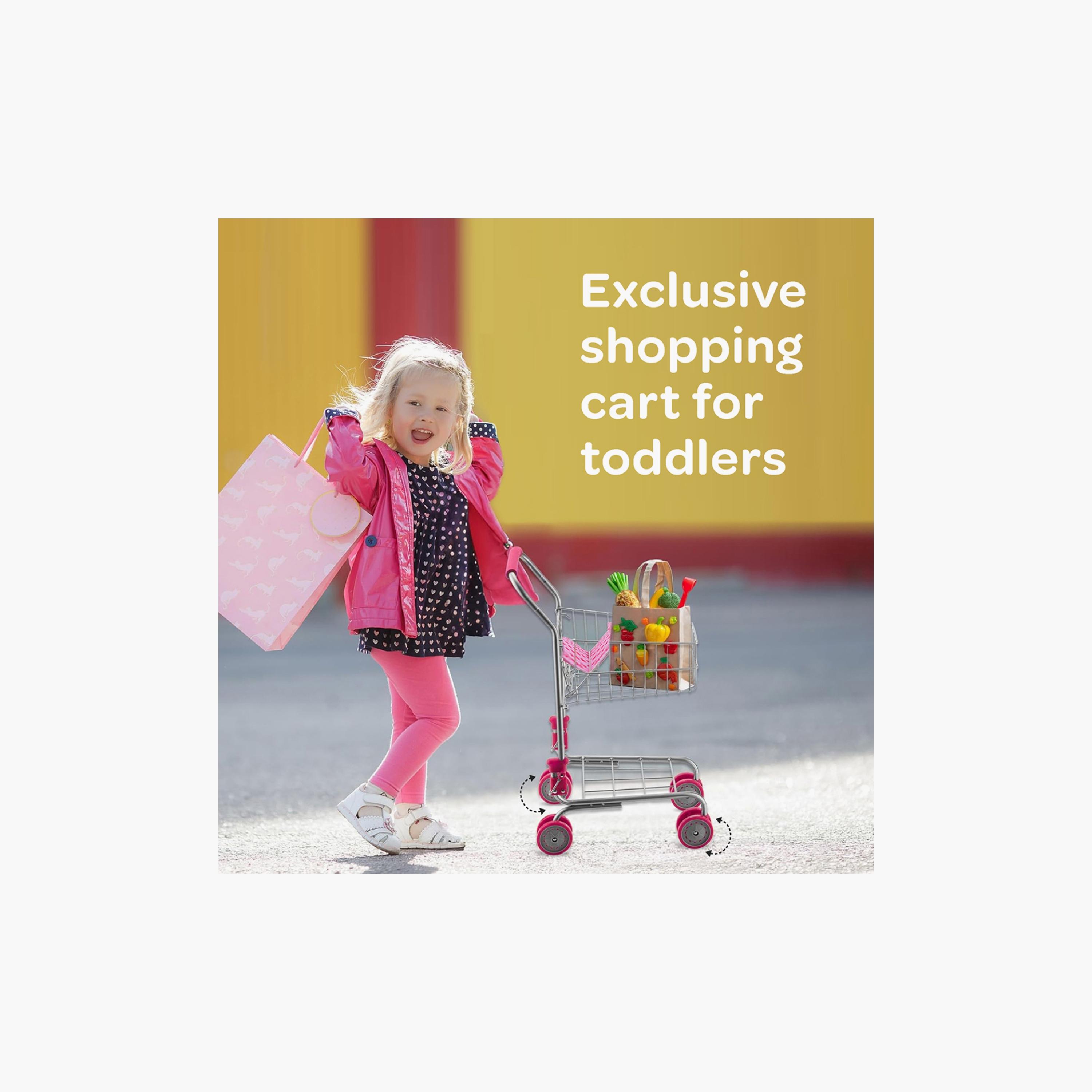Moon Pretend to Play Toy Shopping Trolley - Pink-toys-dollsandplaysets-dollplaysets-image-3