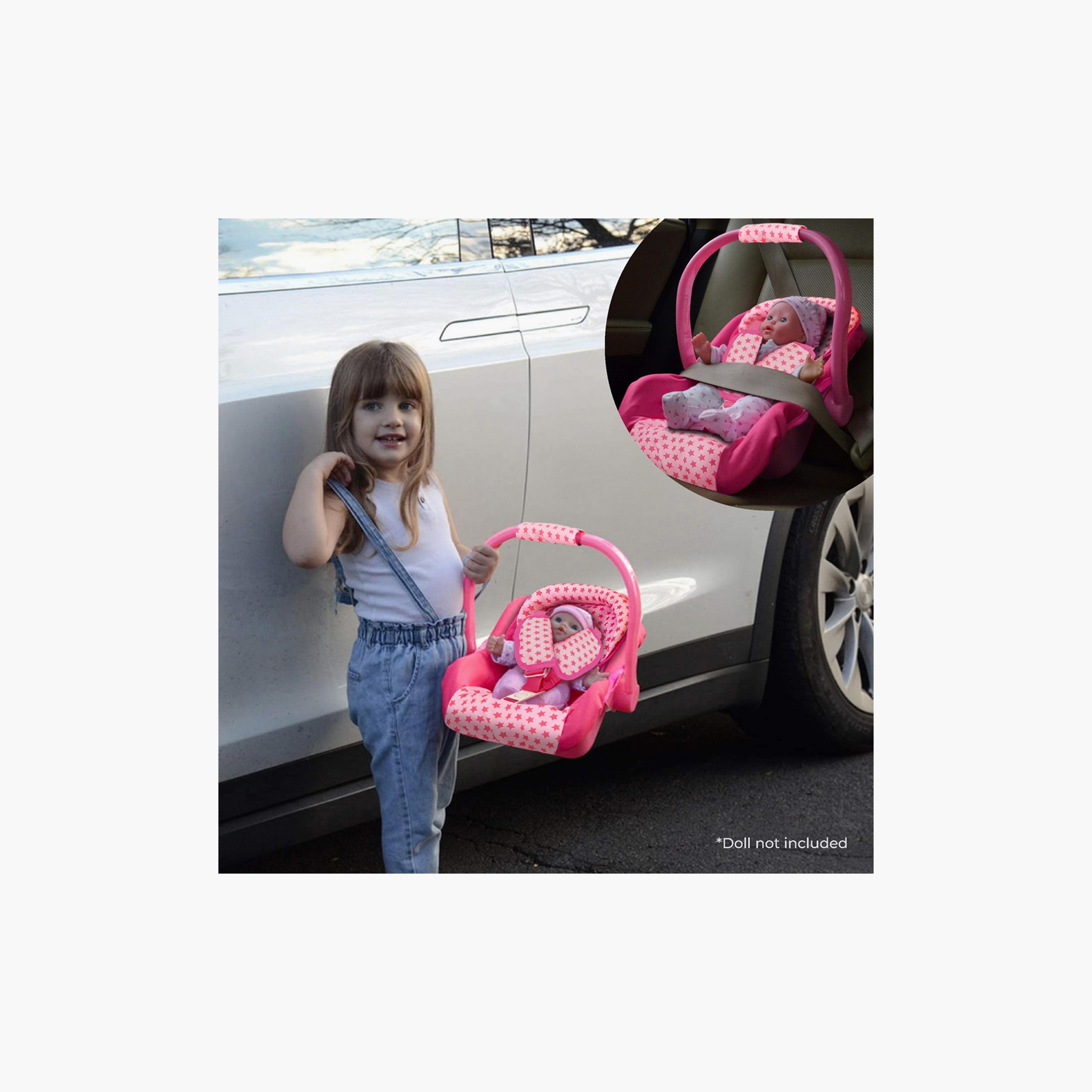 Moon Pretend to Play Doll Carrier Car Seat - Pink-toys-dollsandplaysets-dollplaysets-image-4