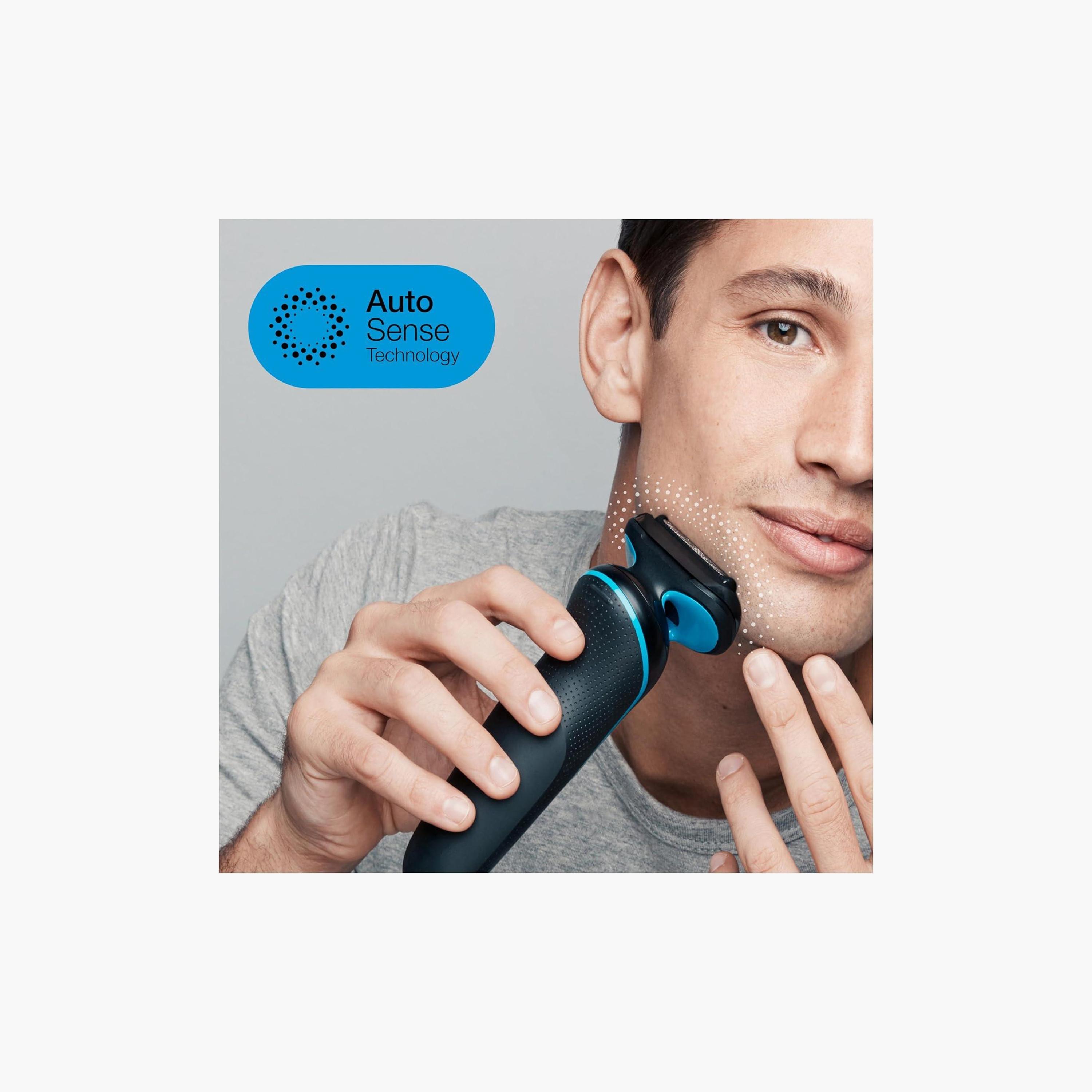 Braun Wet & Dry Rechargeable Shaver | 51-B1000S-beautyandpersonalcare-mens-shaving-image-3