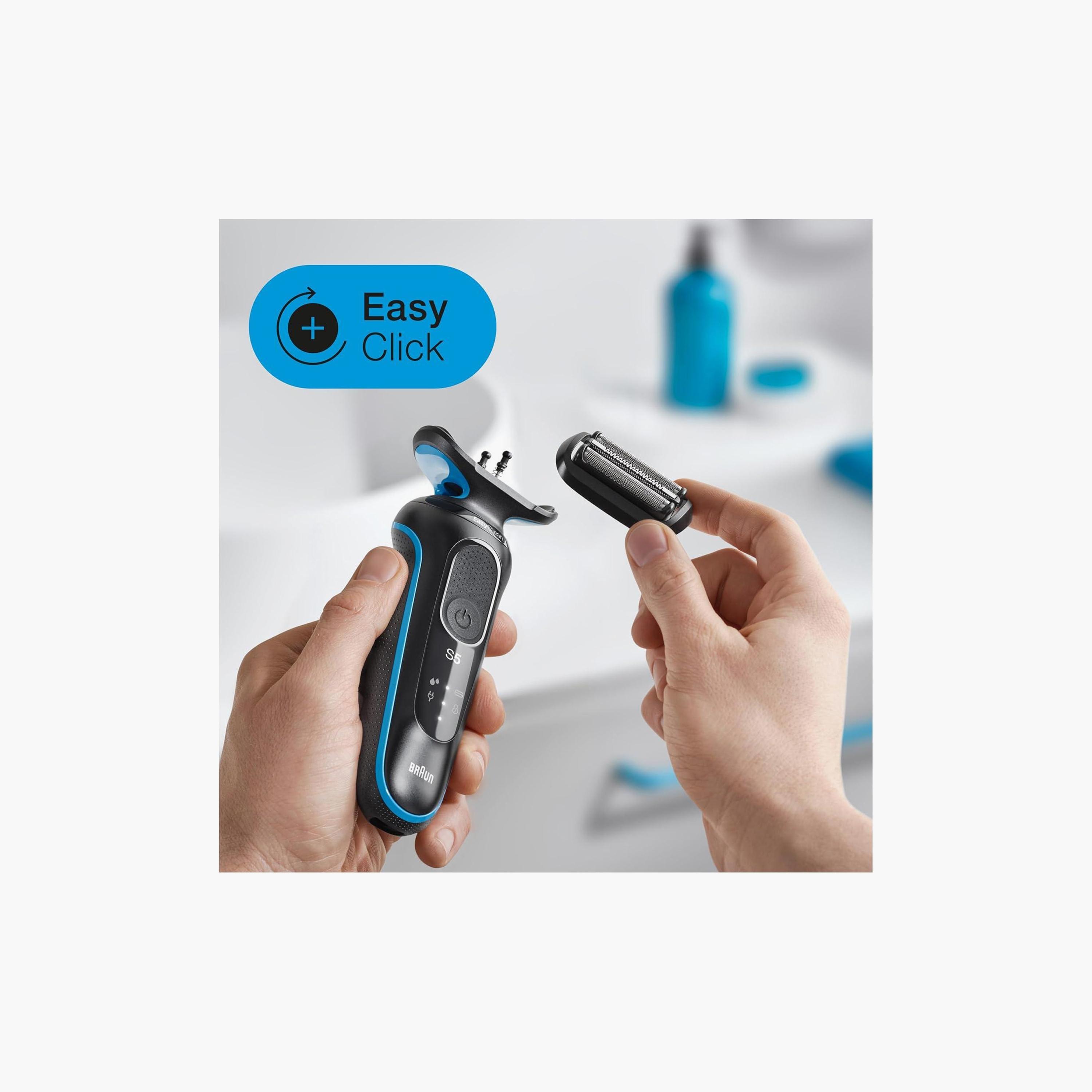 Braun Wet & Dry Rechargeable Shaver | 51-B1000S-beautyandpersonalcare-mens-shaving-image-4