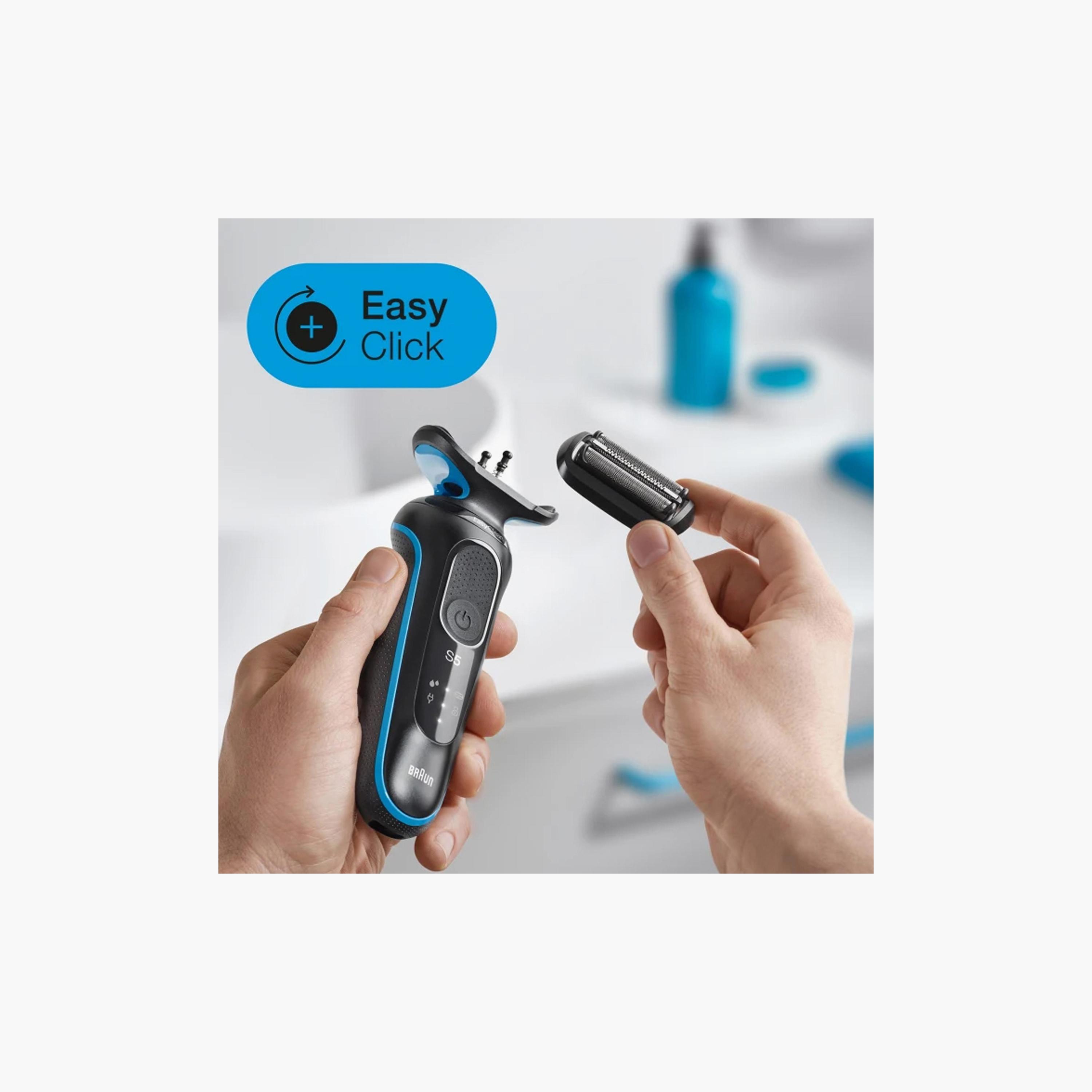 Braun Wet & Dry Rechargeable Shaver | 51-B1000S-beautyandpersonalcare-mens-shaving-image-5