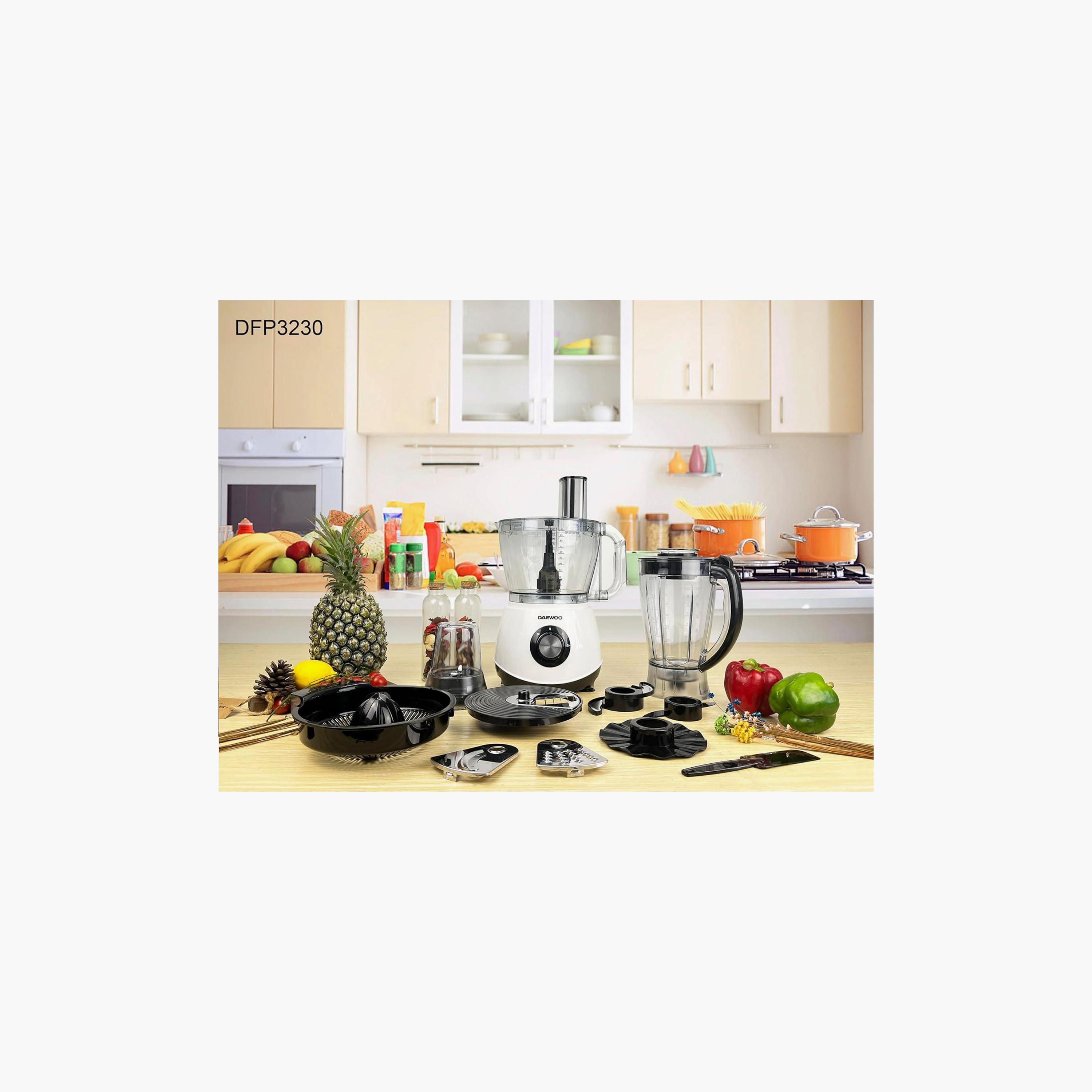 Daewoo Food Processor | DFP-3230-household-appliances-kitchenappliances-foodprocessors-image-3