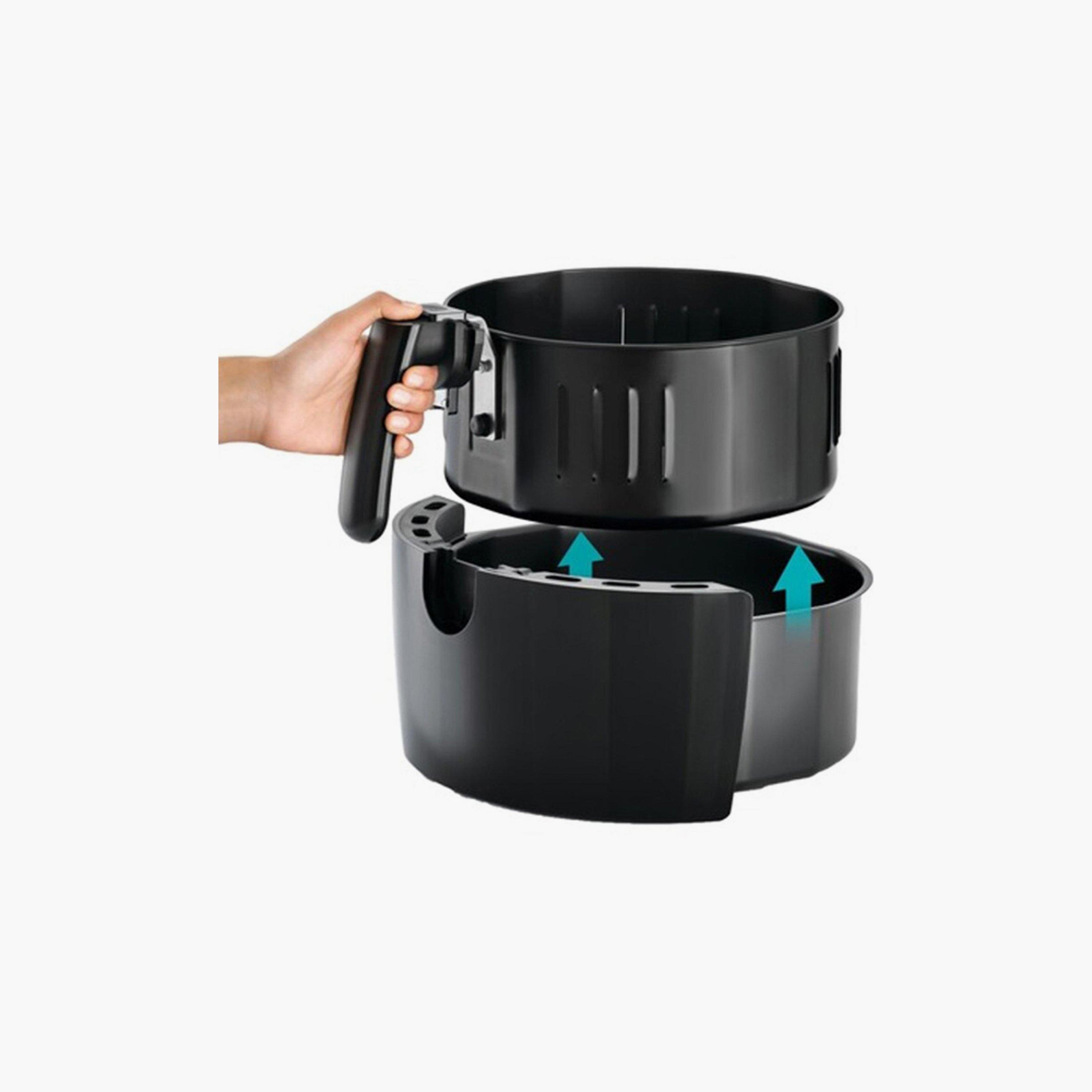 مقلاة هوائية رقمية من بلاك+ديكر سعة 4 لترات وقوة 1500 واط |AF4037-B5-household-appliances-kitchenappliances-foodprocessors-image-4