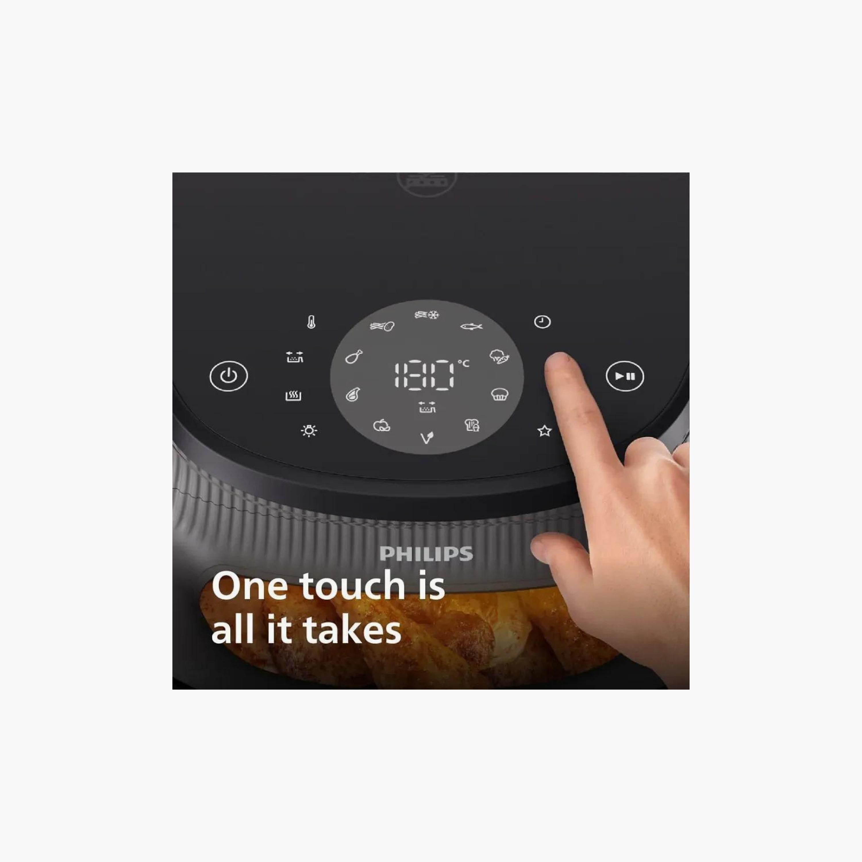 Philips 3000 Series 6.2L Cooking Window 16-in-1 Airfryer with RapidAir Plus Technology | NA332/09-household-appliances-kitchenappliances-foodprocessors-image-5