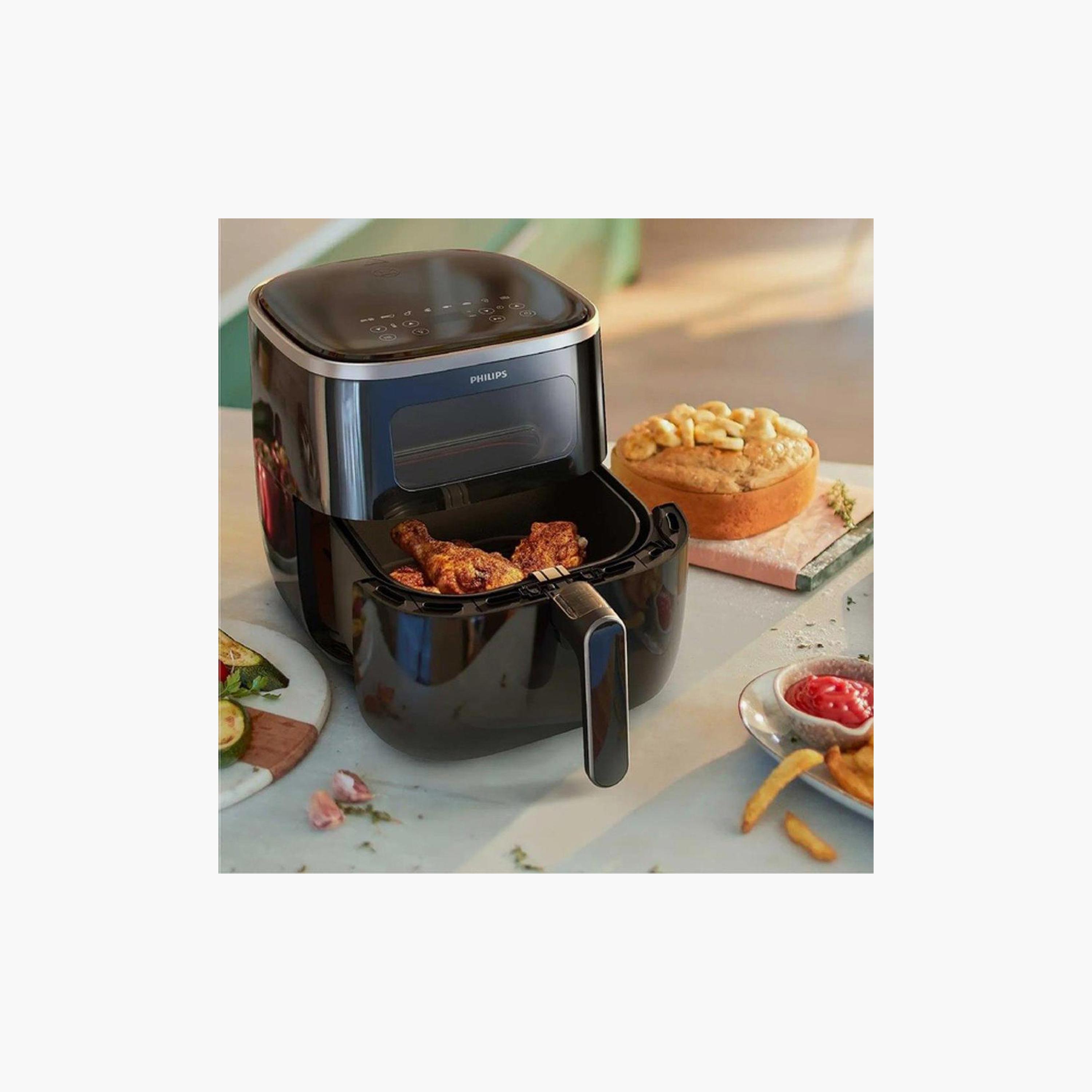 Philips 5.6 Liters Air Fryer Black | HD9257/80-household-appliances-kitchenappliances-foodprocessors-image-4