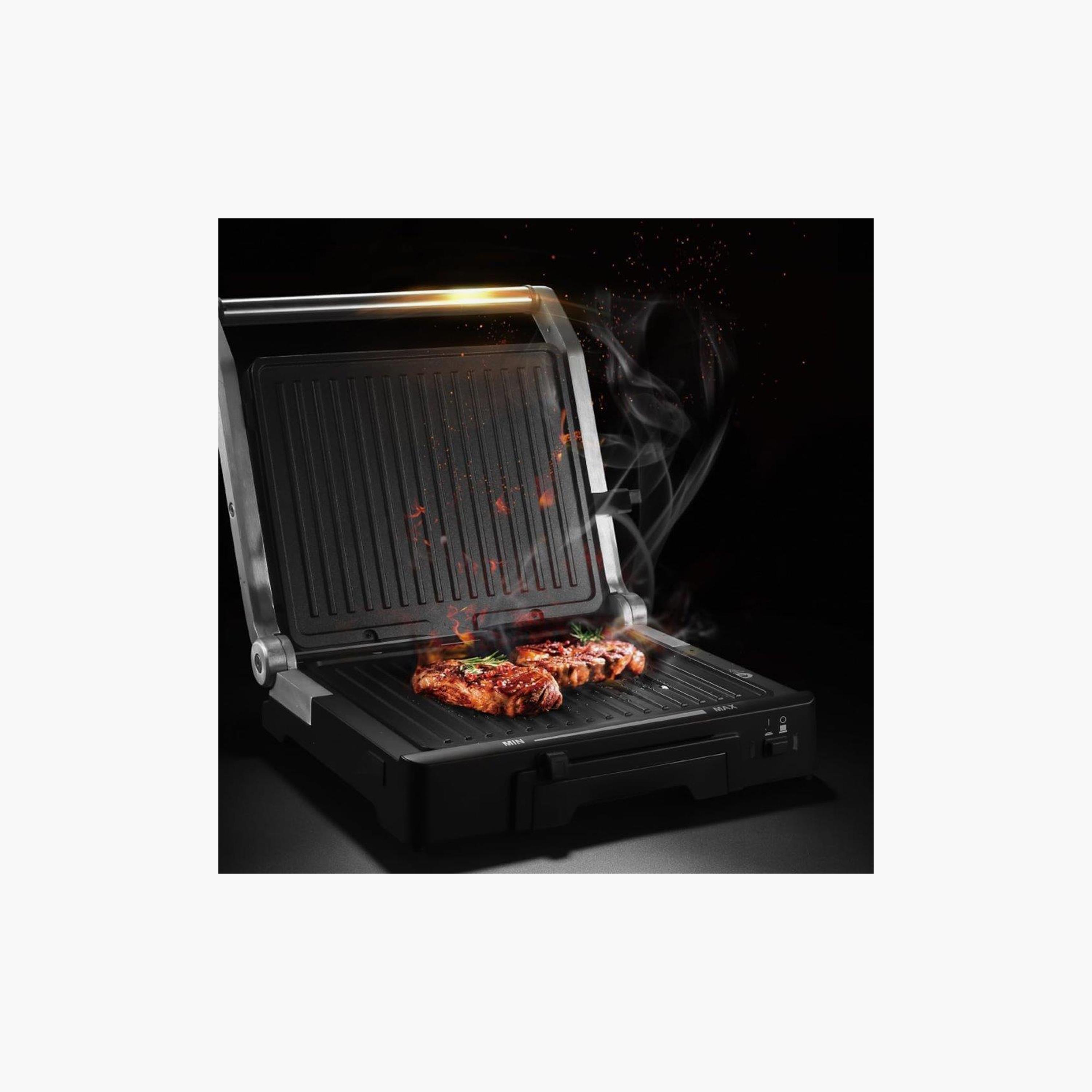 Daewoo Non-Stick Contact Grill Black | DGC-5003-household-appliances-kitchenappliances-foodprocessors-image-2
