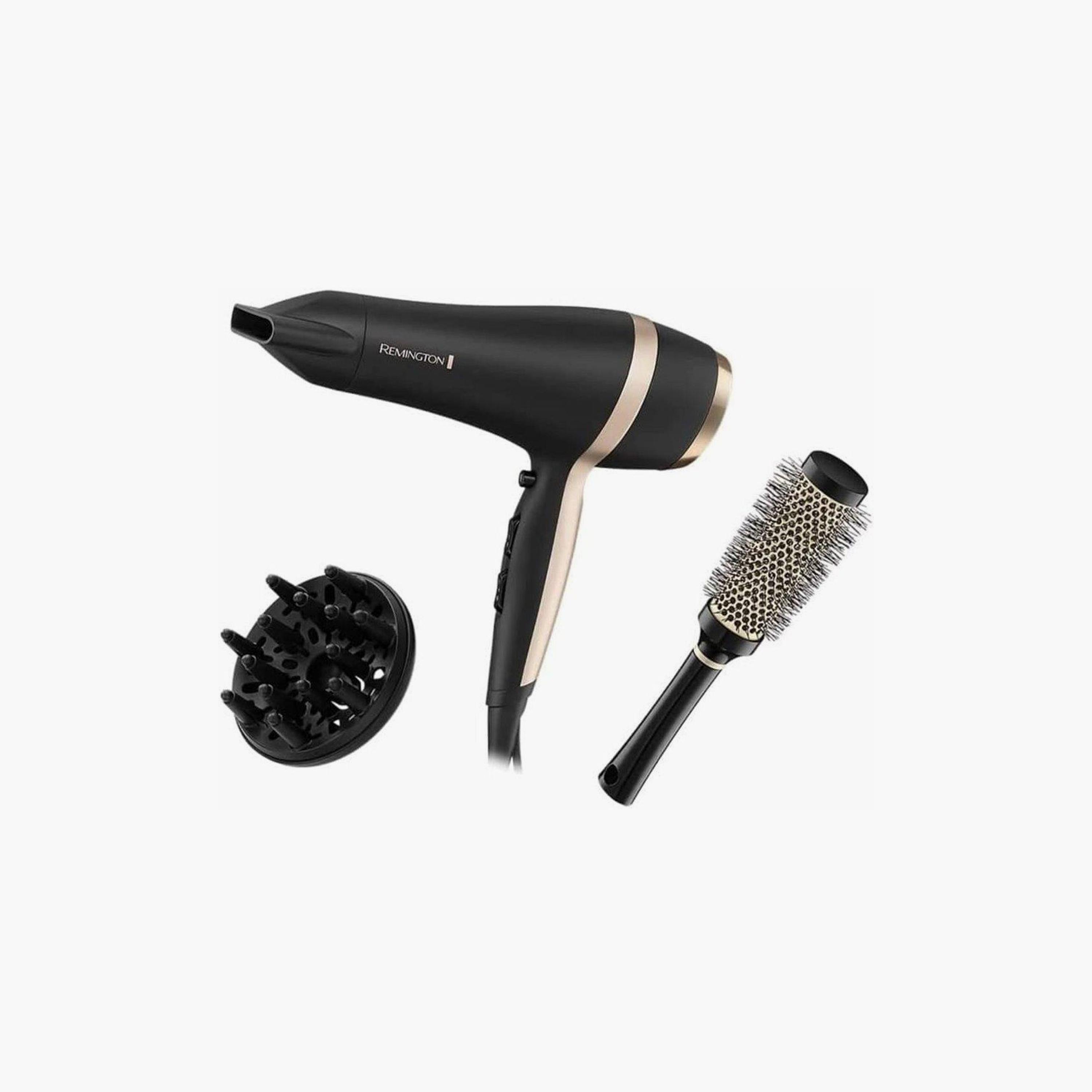 مجفف شعر ريمينجتون صالون سموث أسود ذهبي | RED6940GP-beautyandpersonalcare-appliances-hairstylingtools-image-1