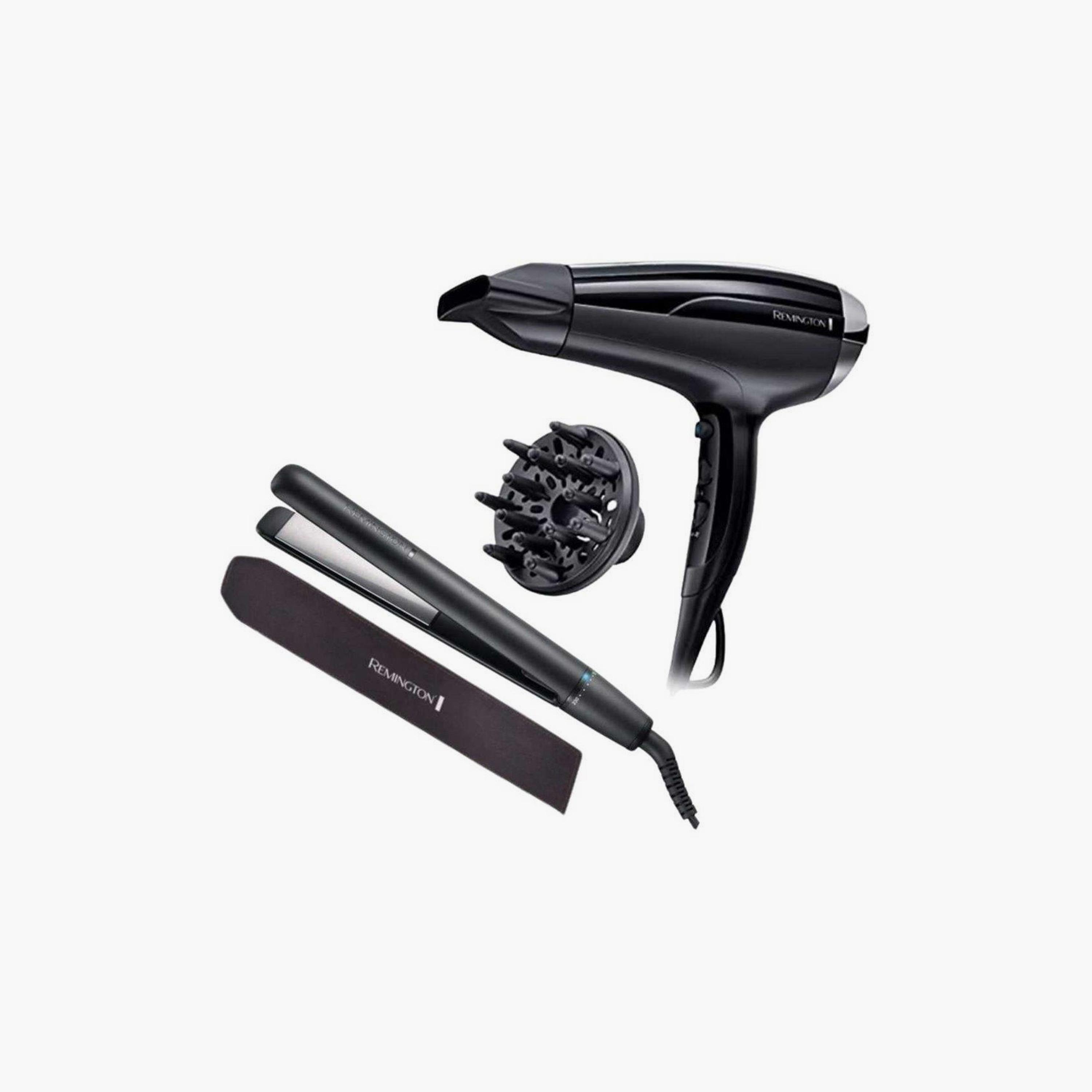 Remington Straightener + Hair Dryer Black | RESET04-beautyandpersonalcare-appliances-hairstylingtools-image-1