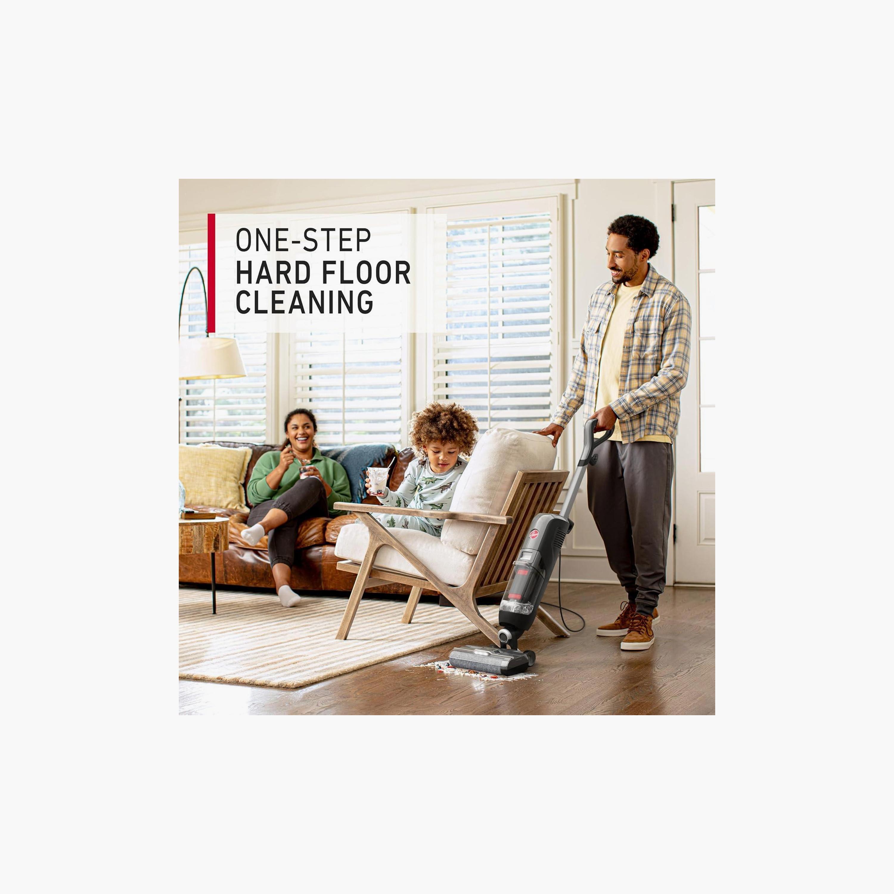 Hoover Streamline Corded Hard Floor Cleaner Wet Dry Vacuum Floor Cleaning Machine Grey | CDHF-SLME-household-appliances-homeappliances-vacuumcleaners-image-2
