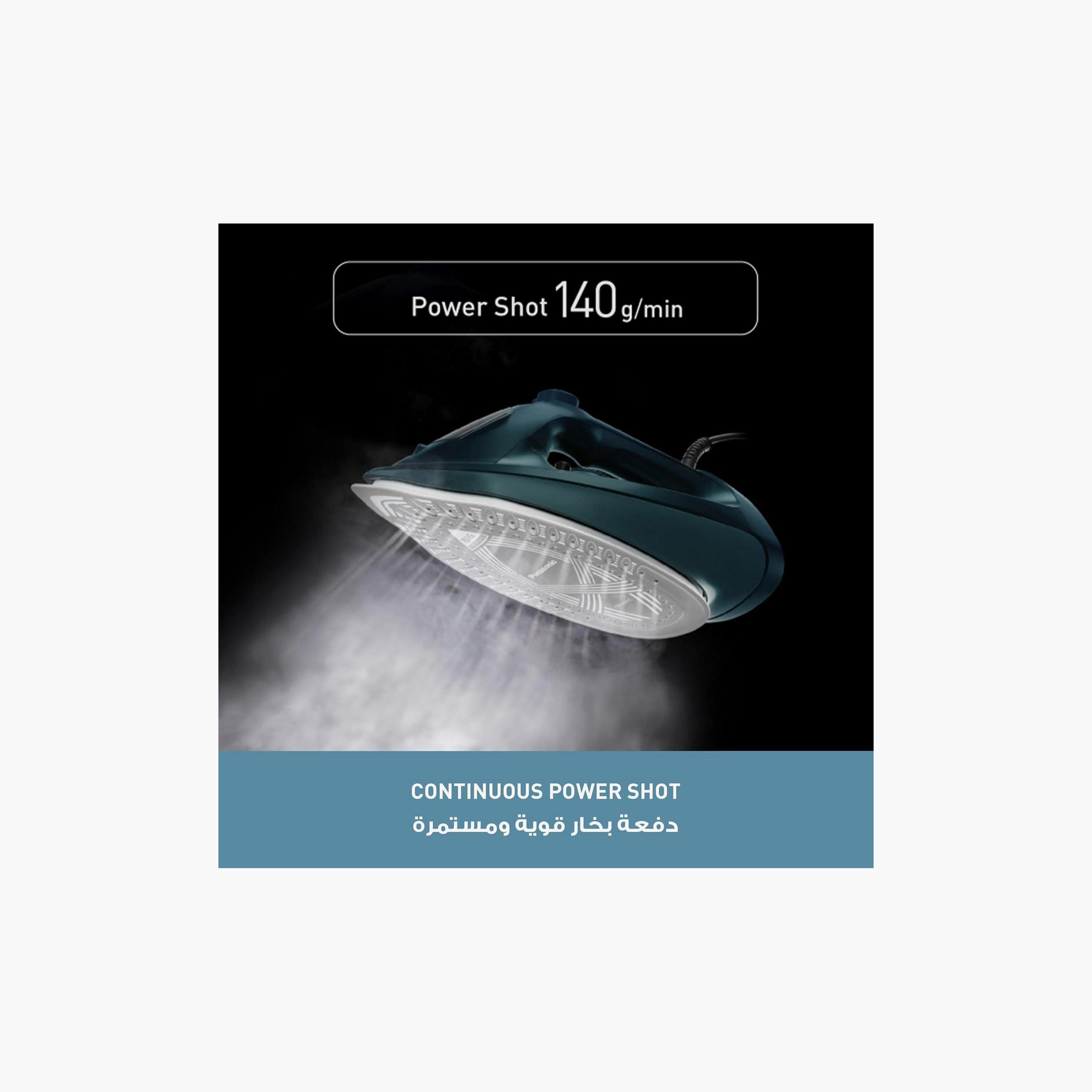 Panasonic Steam Iron Powerful 2400W Performance Ceramic soleplate Anti-Calc System | NI-U450GTH-household-appliances-homeappliances-ironandsteamers-image-4