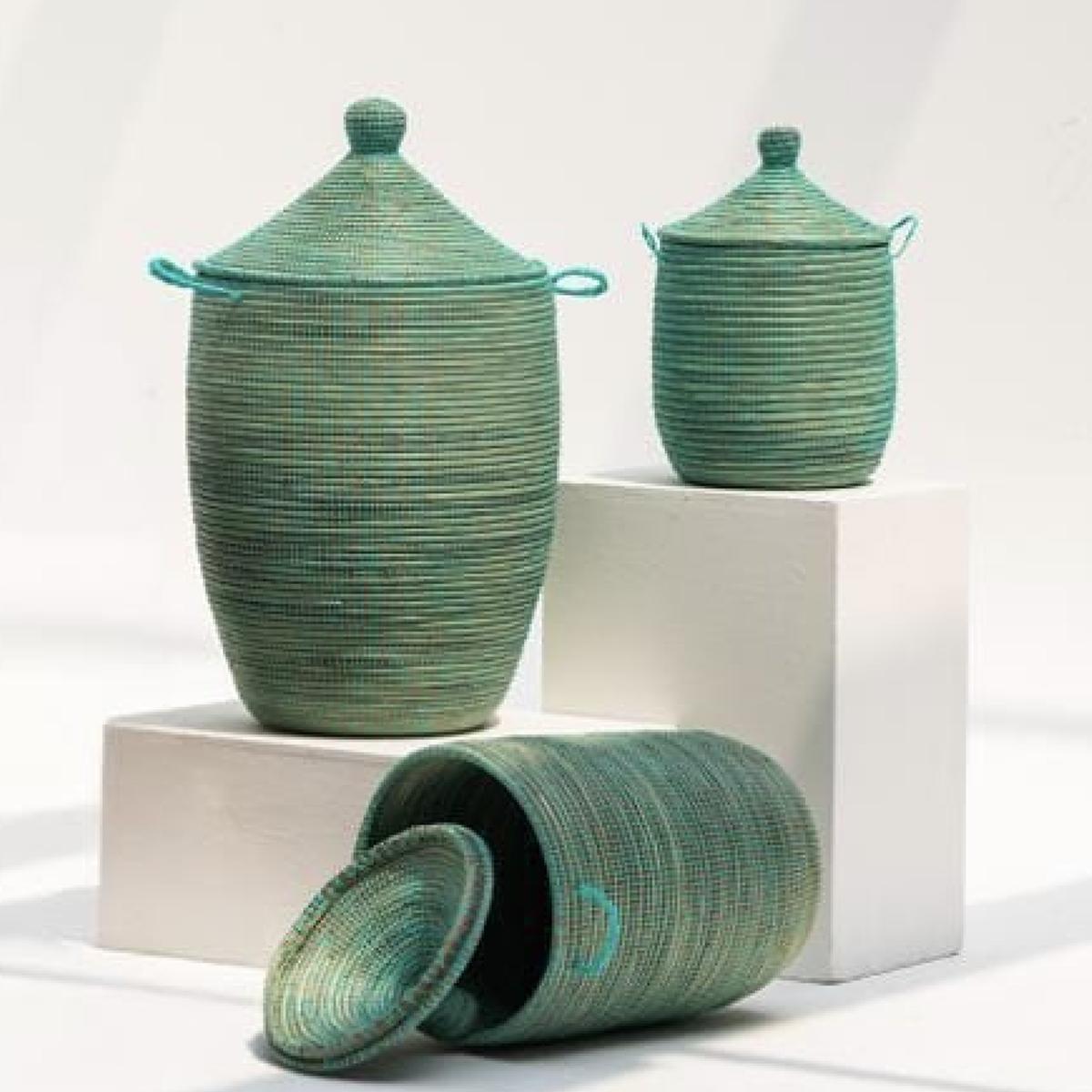 Home Kode Handmade Basket - Set of 3