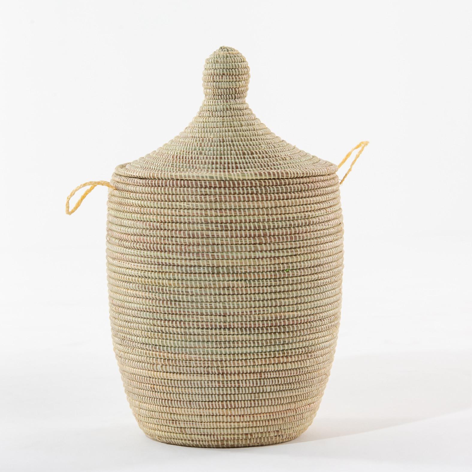 HomeKode Maisha Handmade Basket - 36x36x58 cm