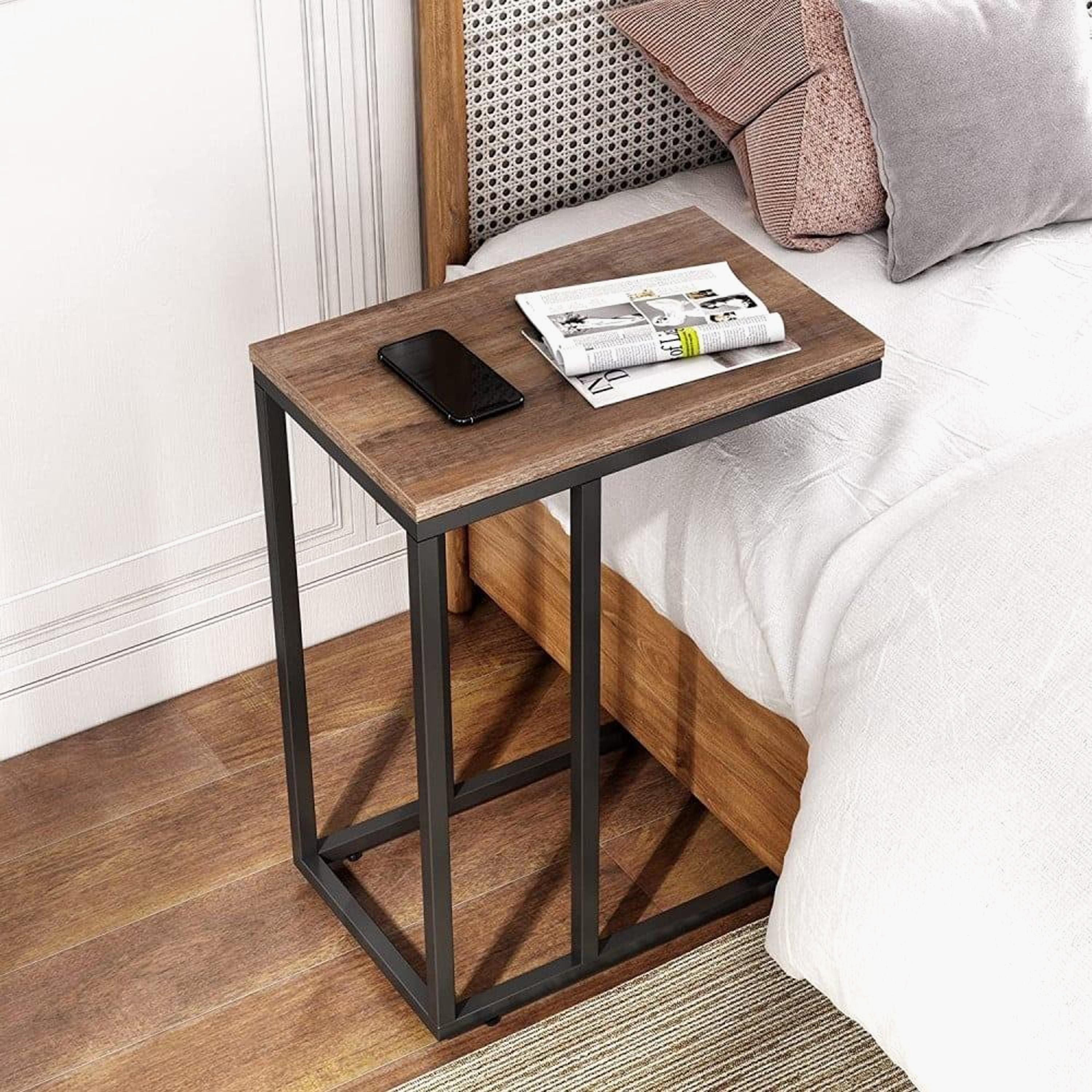 Wooden Top Side Table-furniture-livingroom-sideandendtables-image-2