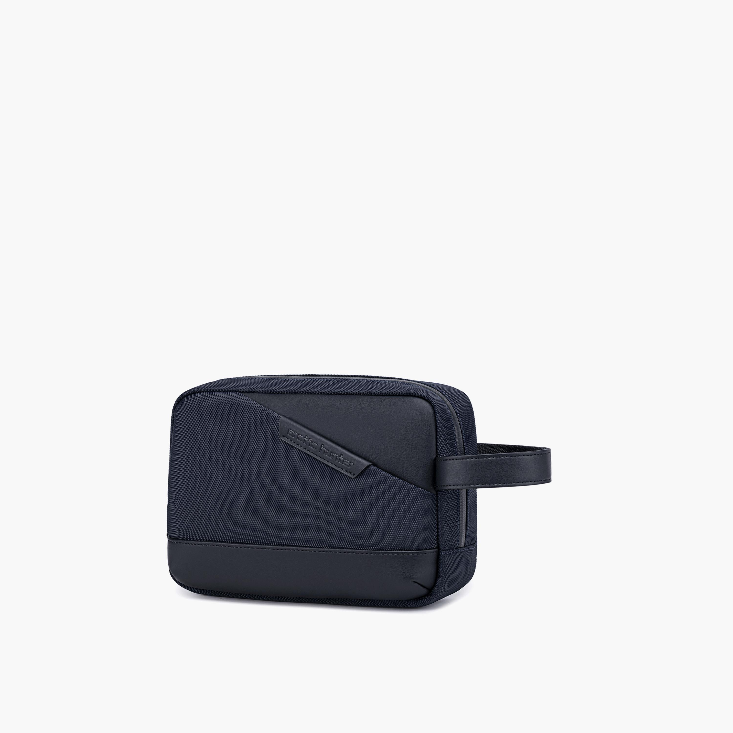 Arctic Hunter Solid Grab Handle Clutch with Zipper closure-men-bags-image-2