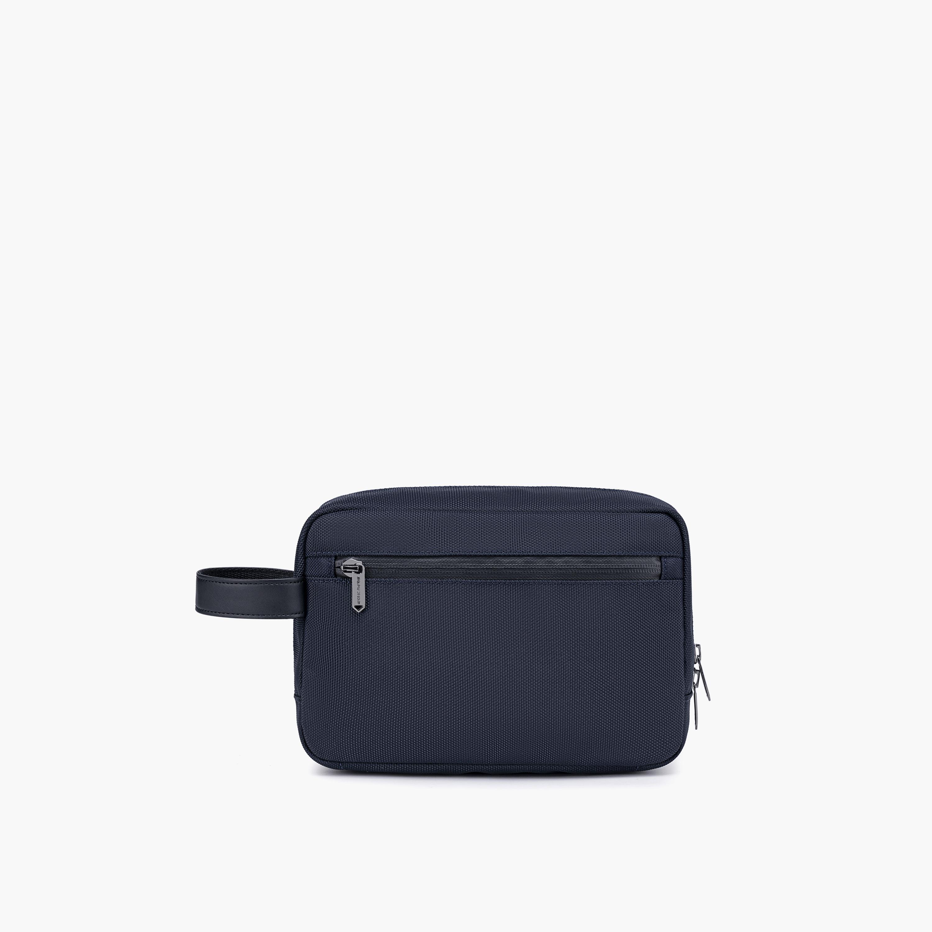 Arctic Hunter Solid Grab Handle Clutch with Zipper closure-men-bags-image-3