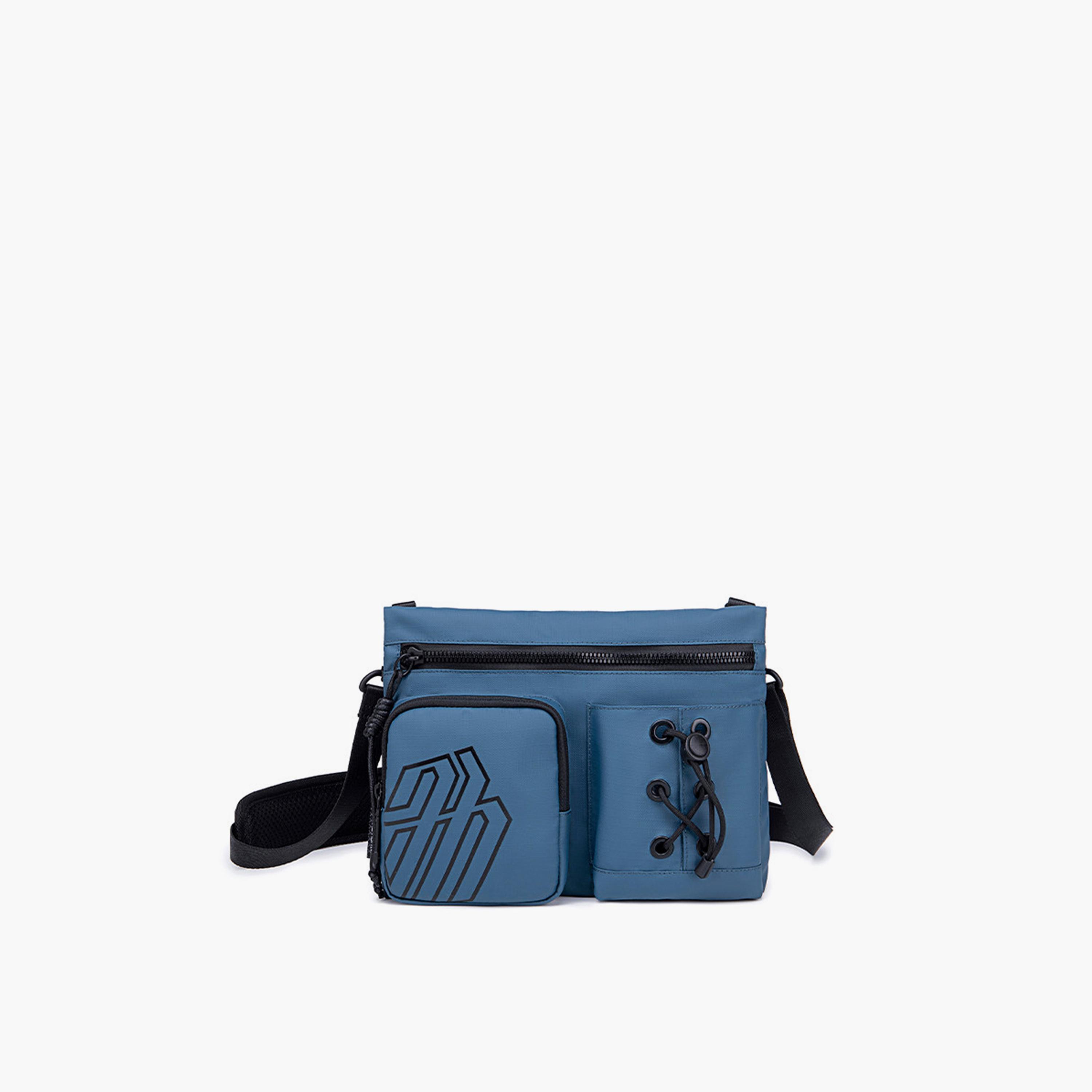 Arctic Hunter Printed Sling Bag with Zipper Closure and Detachable Strap-men-bags-image-1