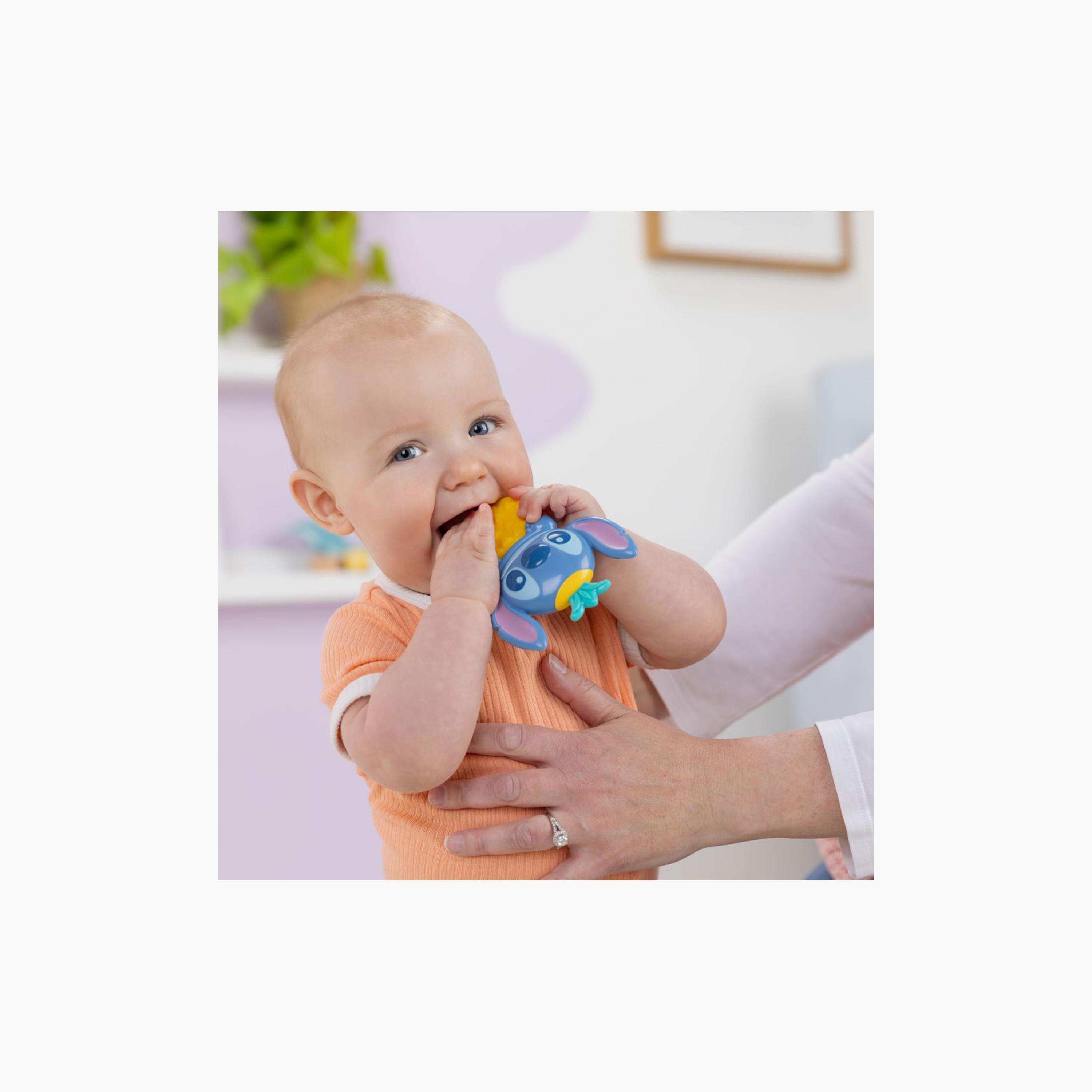 Bright Starts Stitch Tropical Teethe Rattle & Teether Toy-toys-babyandtoddlertoys-rattlesandteethers-image-2