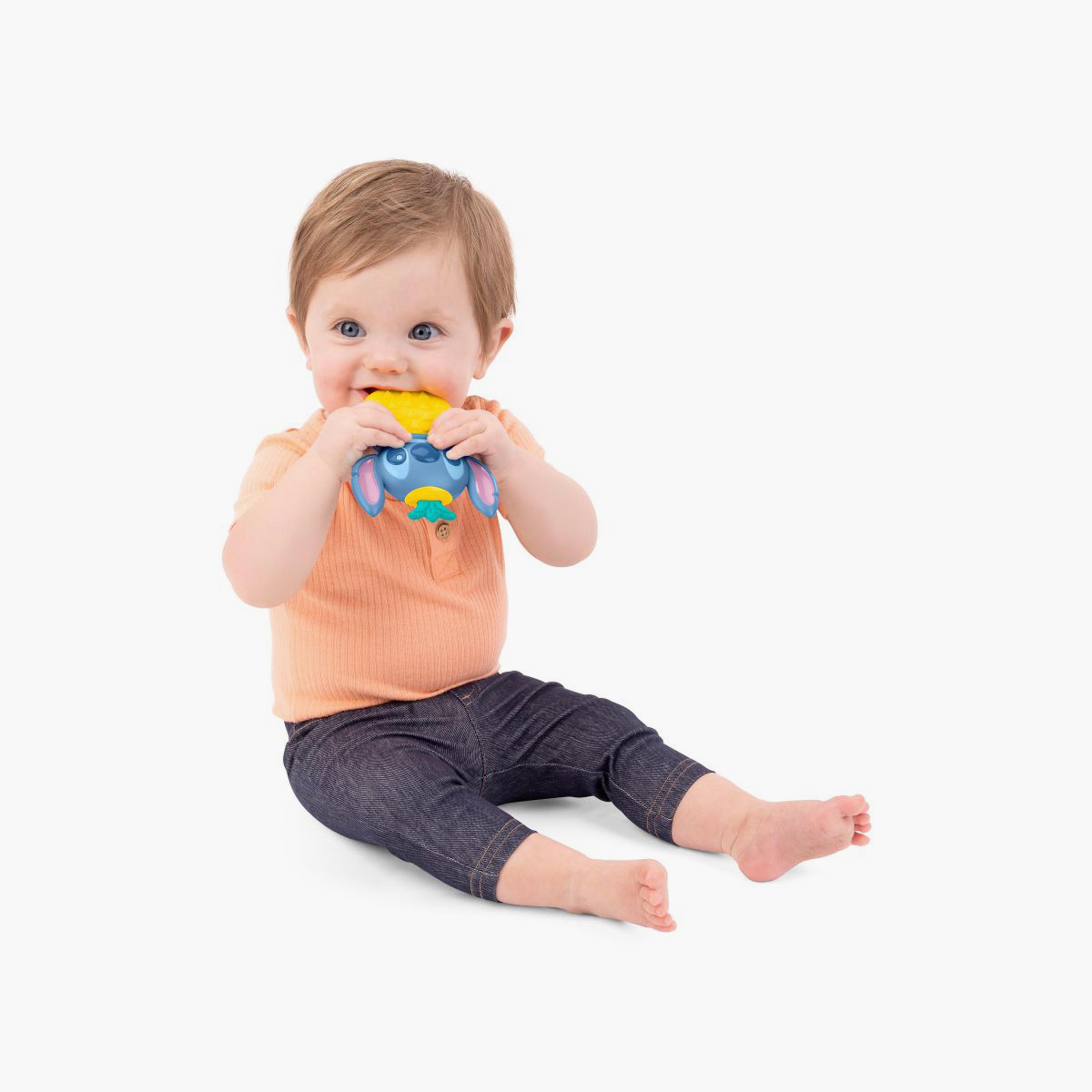 Bright Starts Stitch Tropical Teethe Rattle & Teether Toy-toys-babyandtoddlertoys-rattlesandteethers-image-6