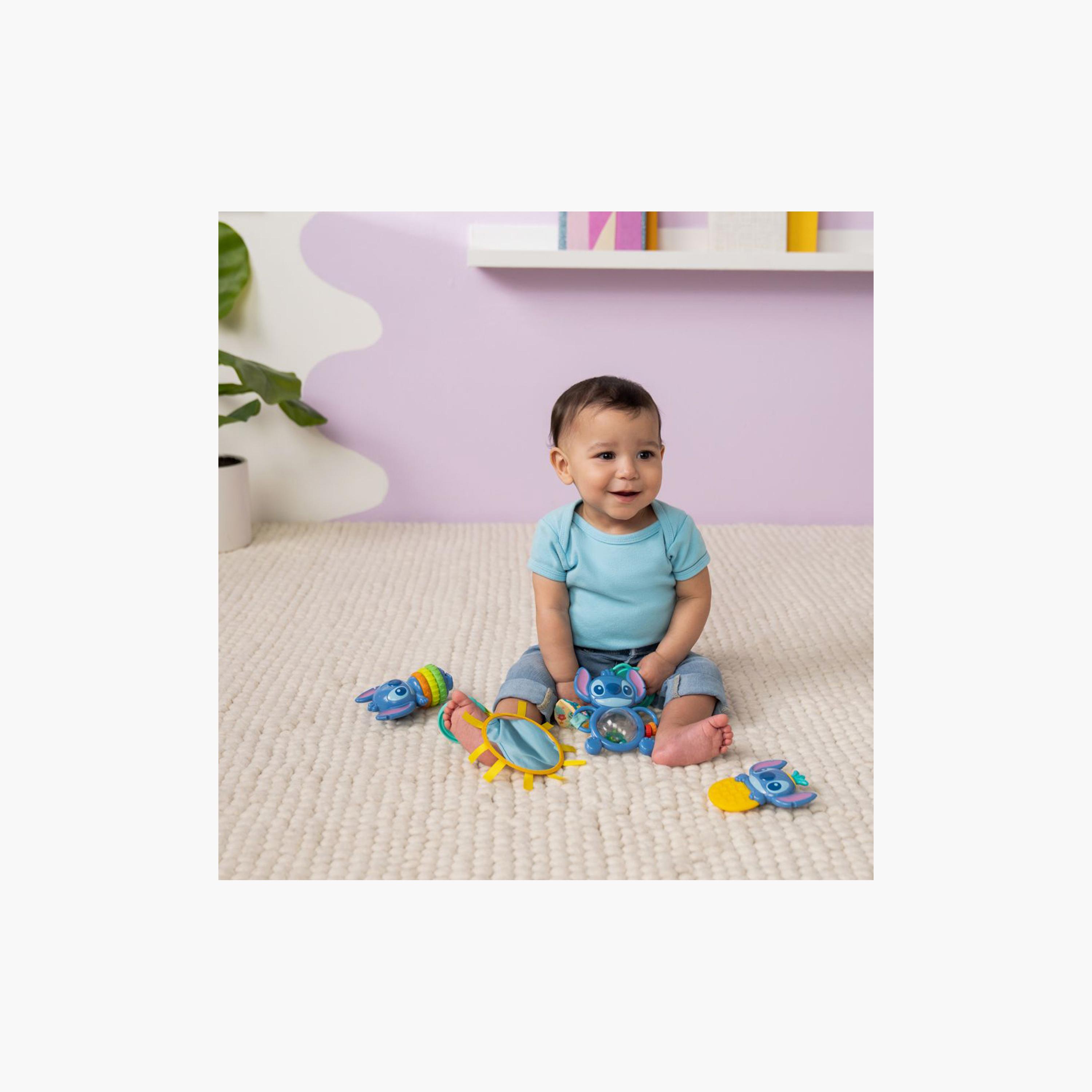 Bright Starts 4-Piece Stitch Tropical Treasures Gift Set-toys-babyandtoddlertoys-learningtoys-image-4